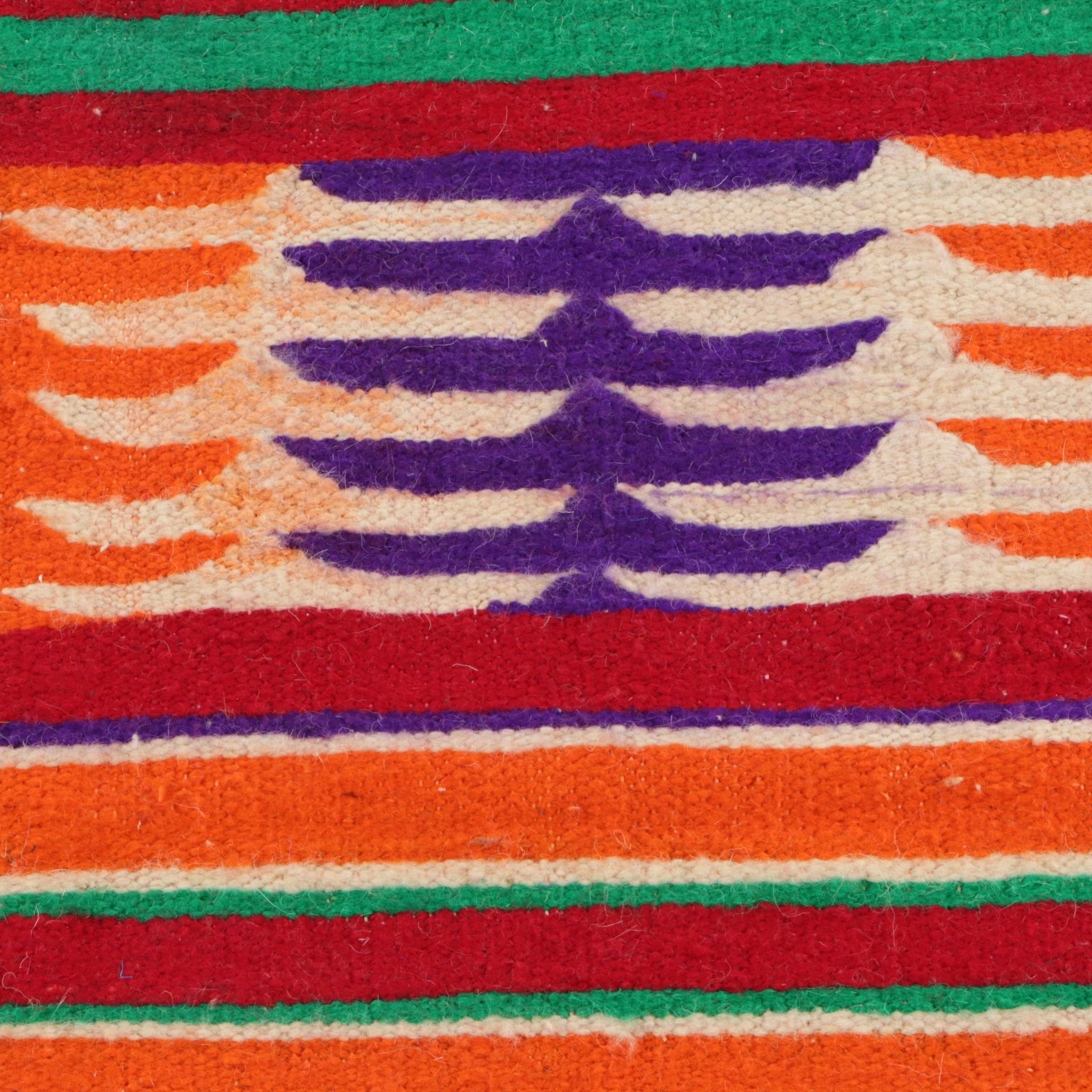 Three Handwoven and Hand-Knotted Moroccan Berber Accent Rugs