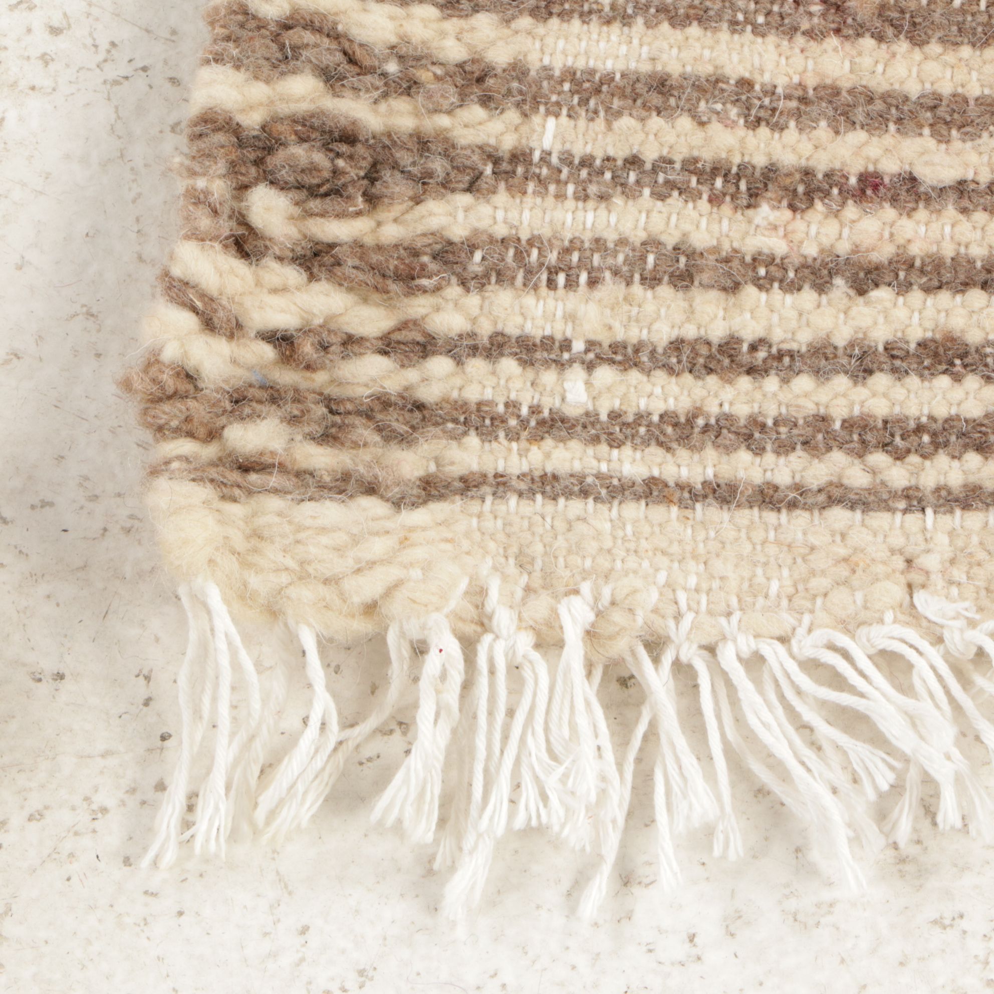 Three Handwoven and Hand-Knotted Moroccan Berber Accent Rugs