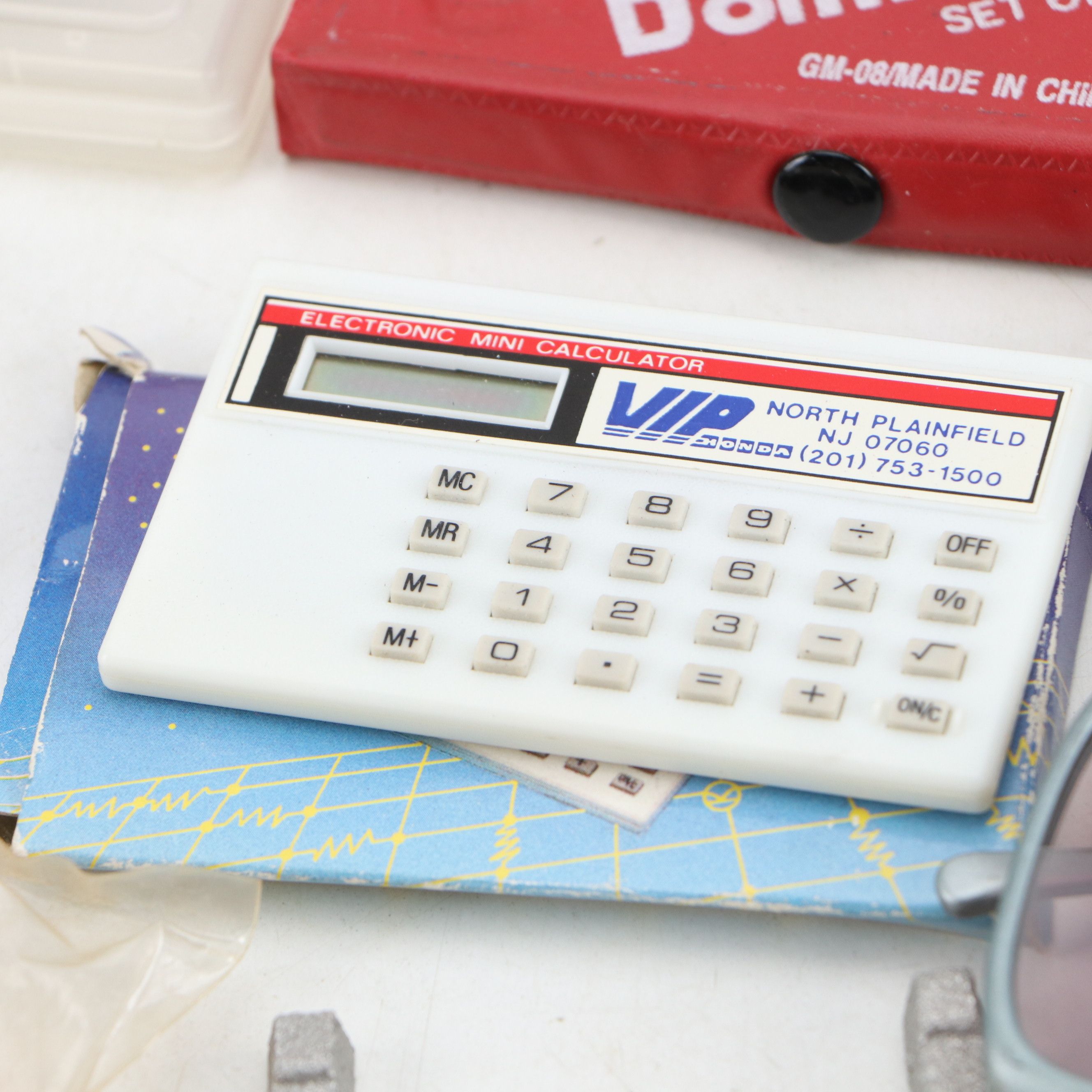 Pocket Knives, Travel Tokens, Camera, Clock, and More Memorabilia