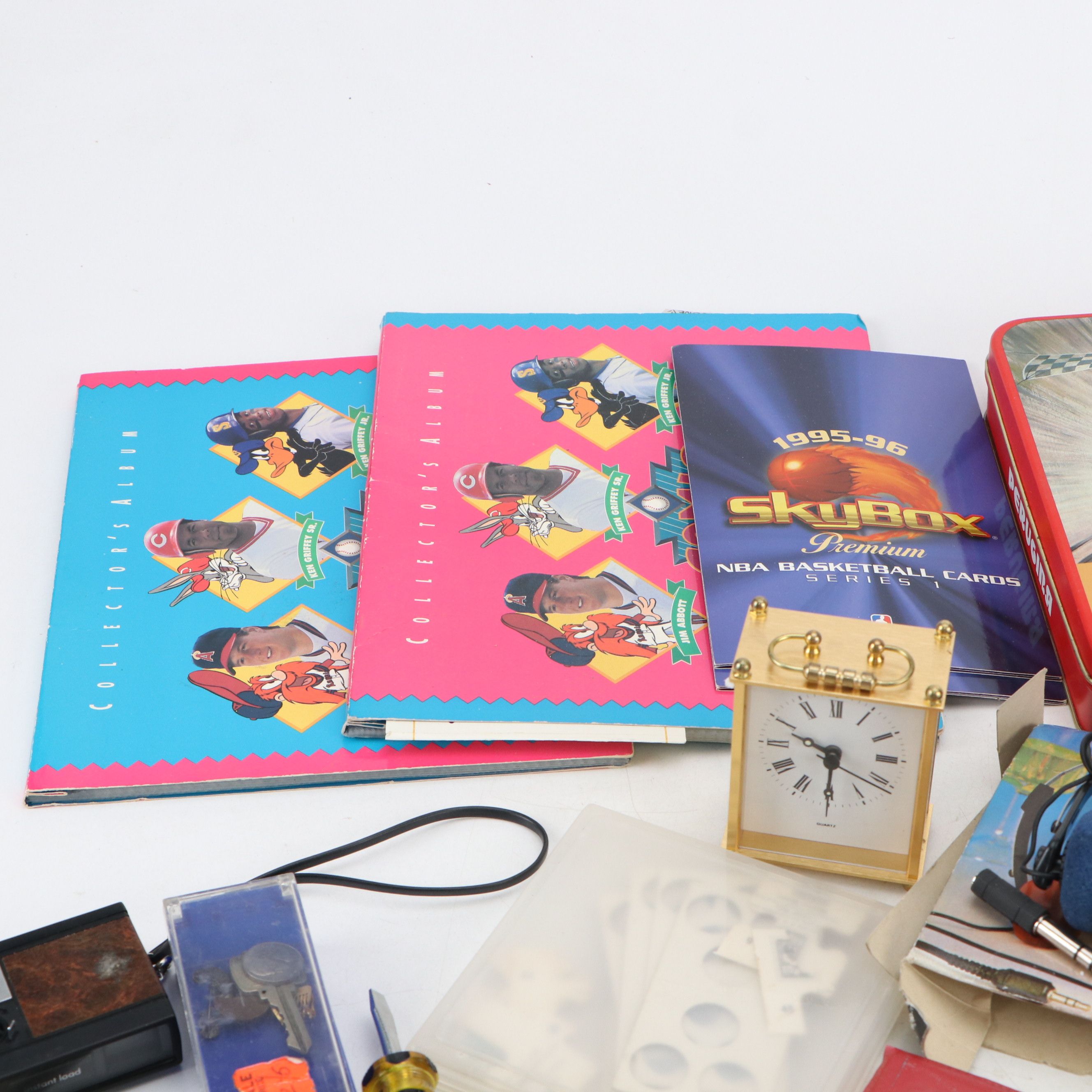 Pocket Knives, Travel Tokens, Camera, Clock, and More Memorabilia