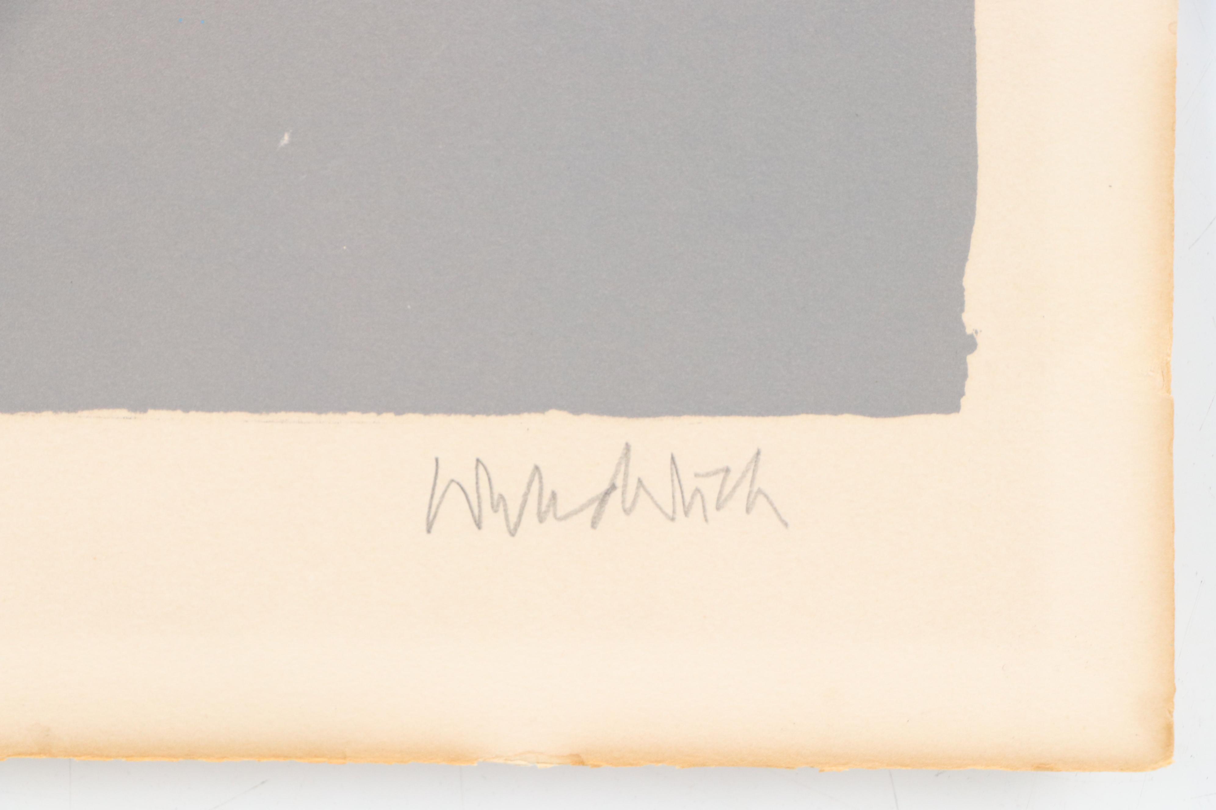 Paul Wunderlich Lithograph "The Young Dürer, His Hand and His Pillow," 1970