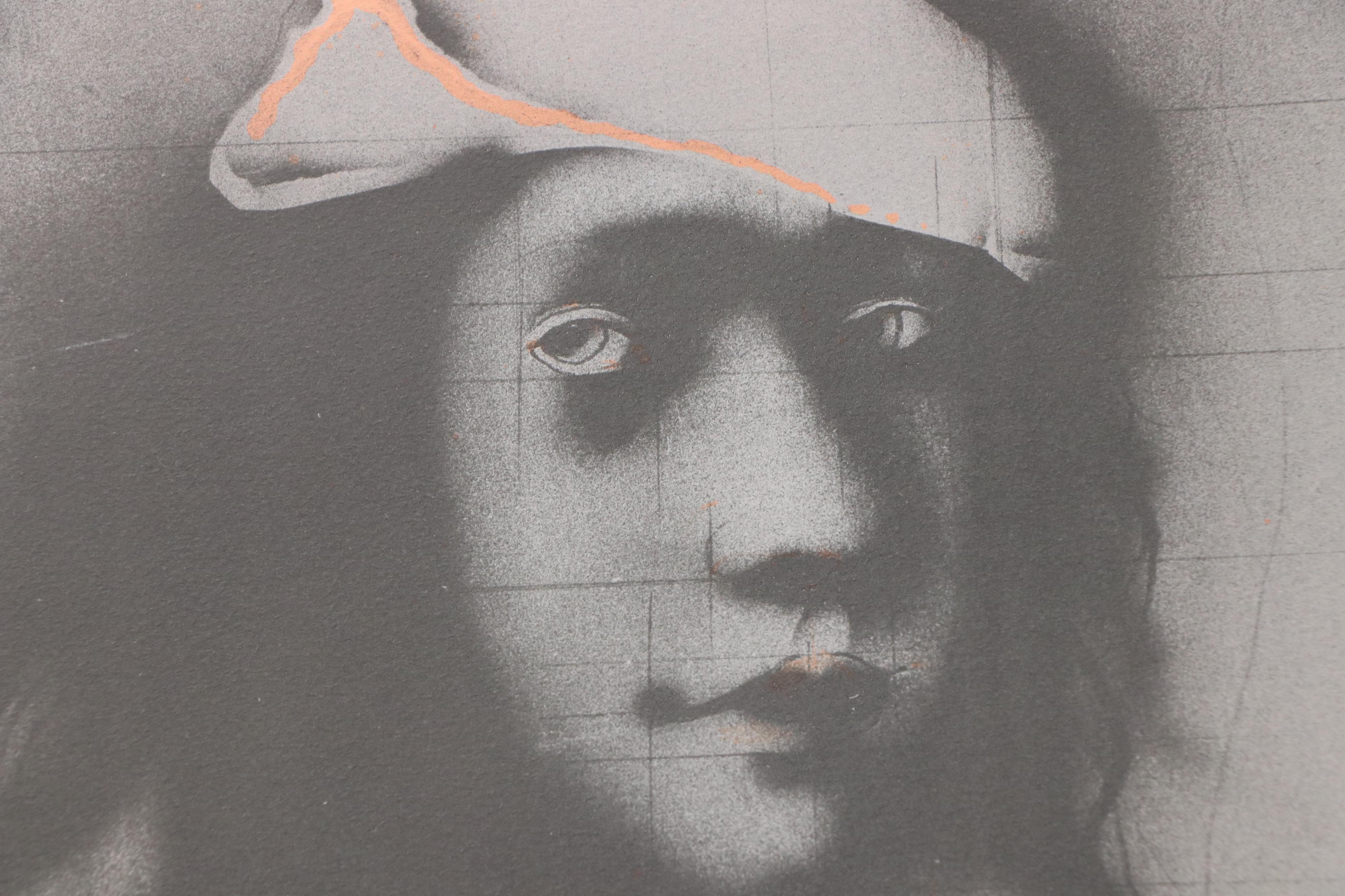 Paul Wunderlich Lithograph "The Young Dürer, His Hand and His Pillow," 1970