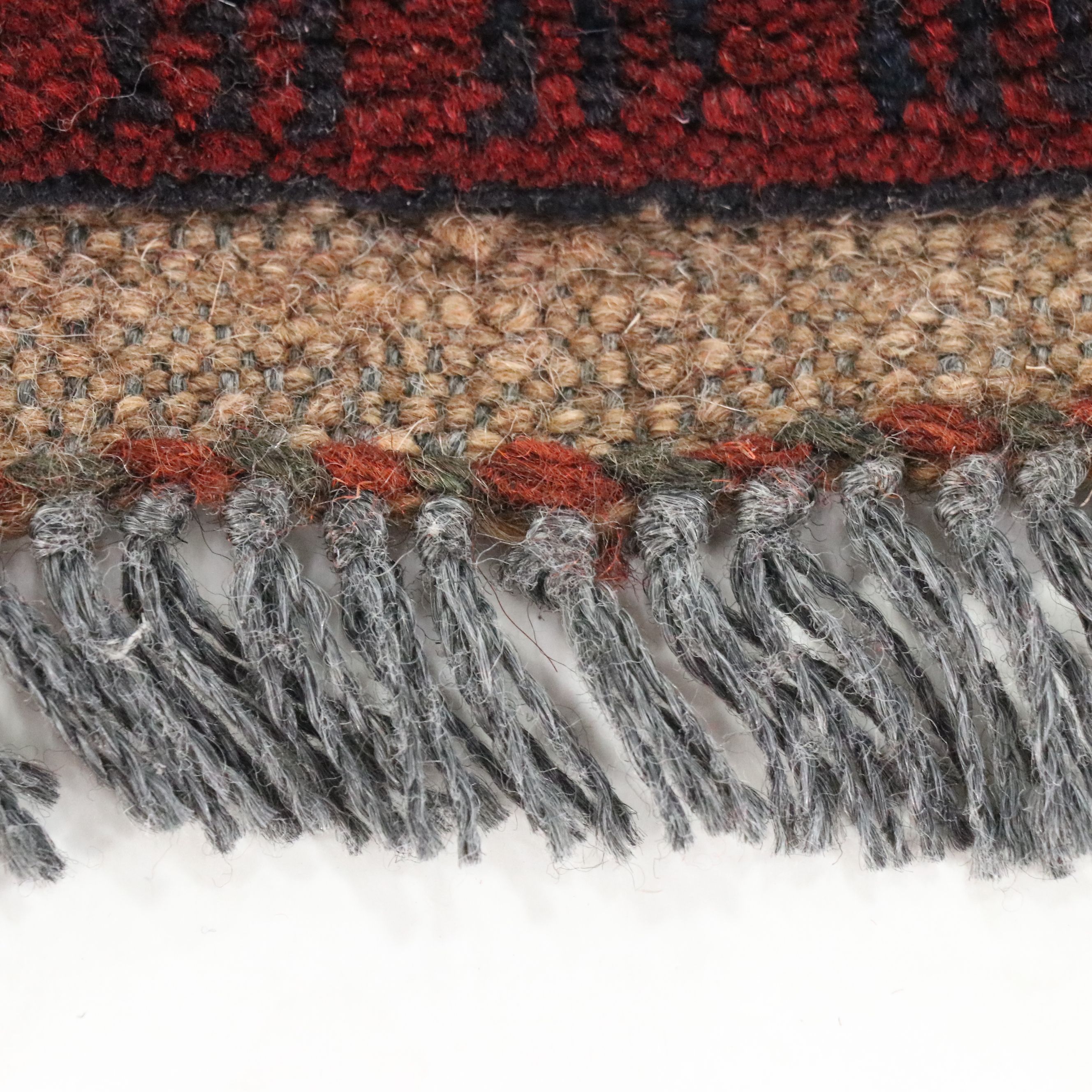 1'9 x 5'2 Handwoven Afghan Mashwani Carpet Runner