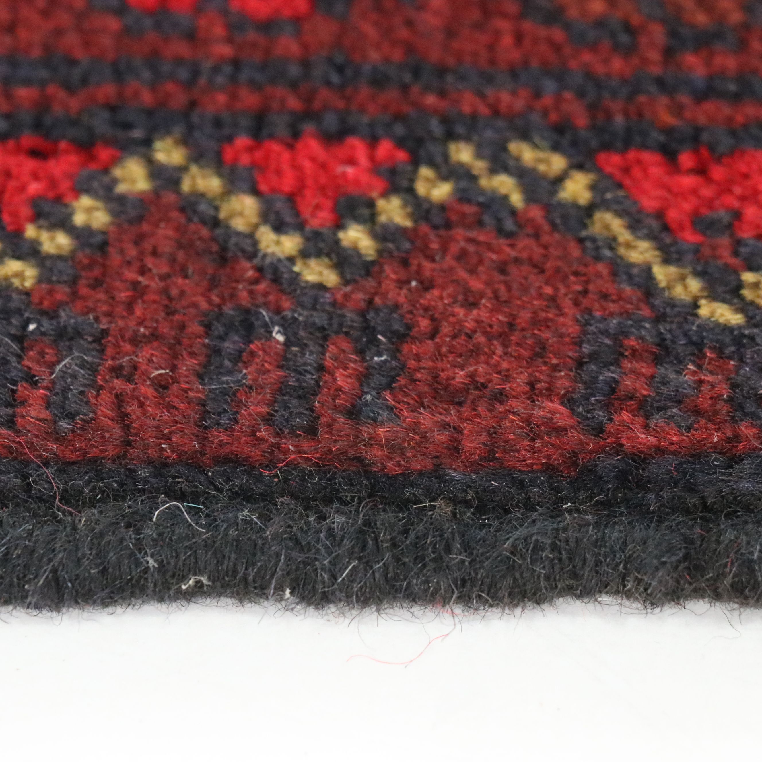 1'9 x 5'2 Handwoven Afghan Mashwani Carpet Runner