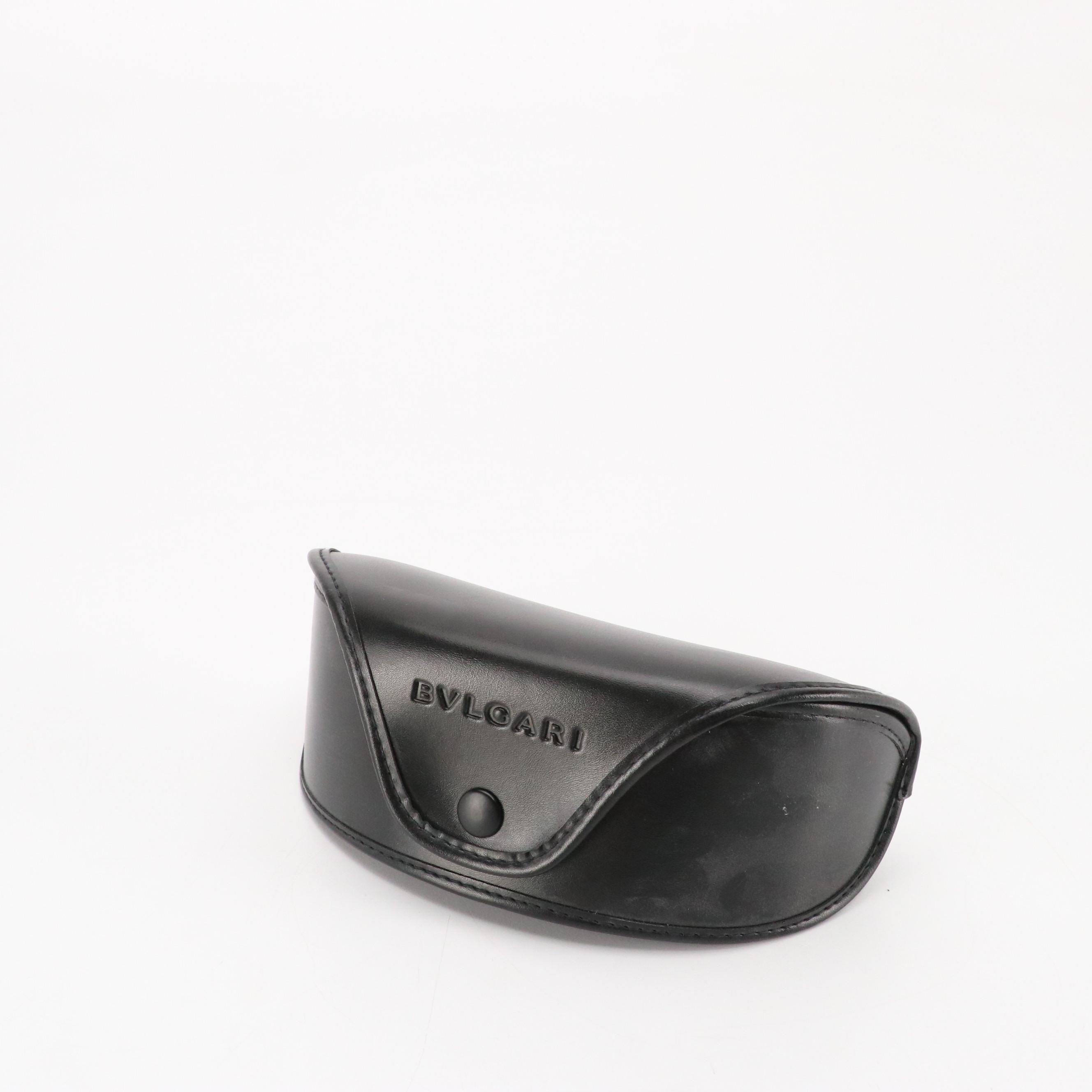 BVLGARI 8014B Crystal Shield Sunglasses with Case