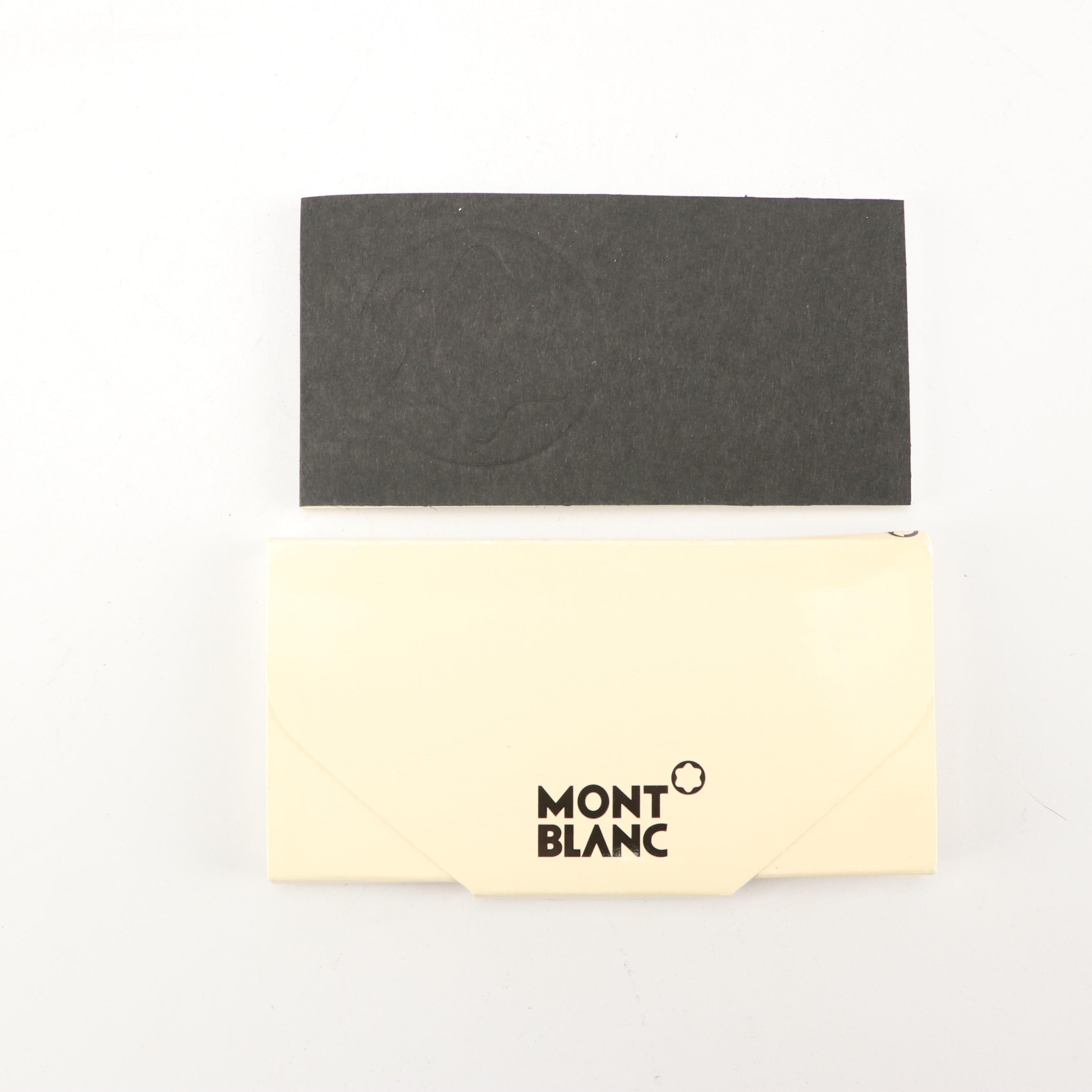 Montblanc Travel Watch Cases, Ballpoint Pen Refills, Men's Wallet & Notepad