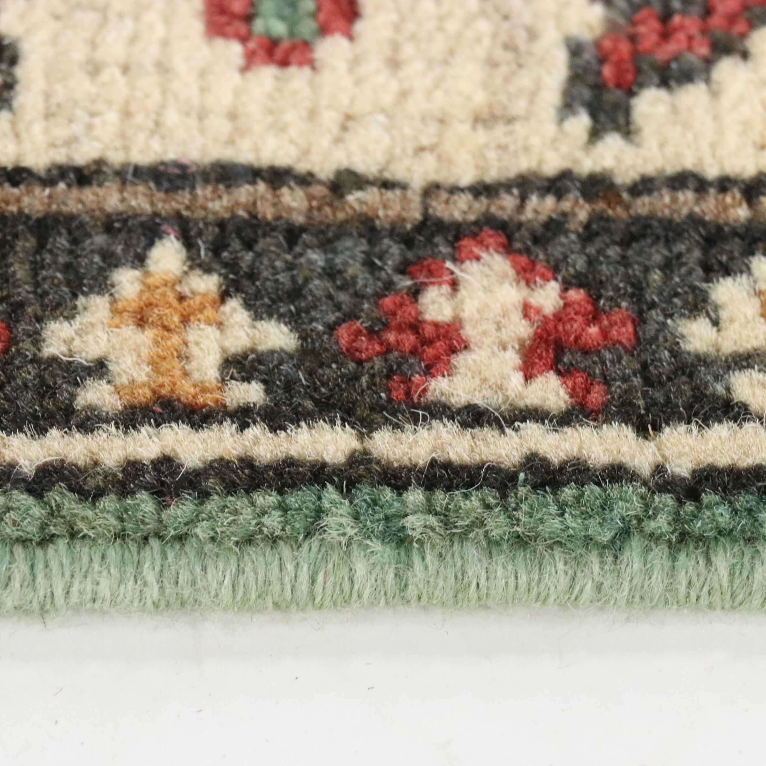 2'1 x 3'1 Hand-Knotted Afghan Kazak Accent Rug