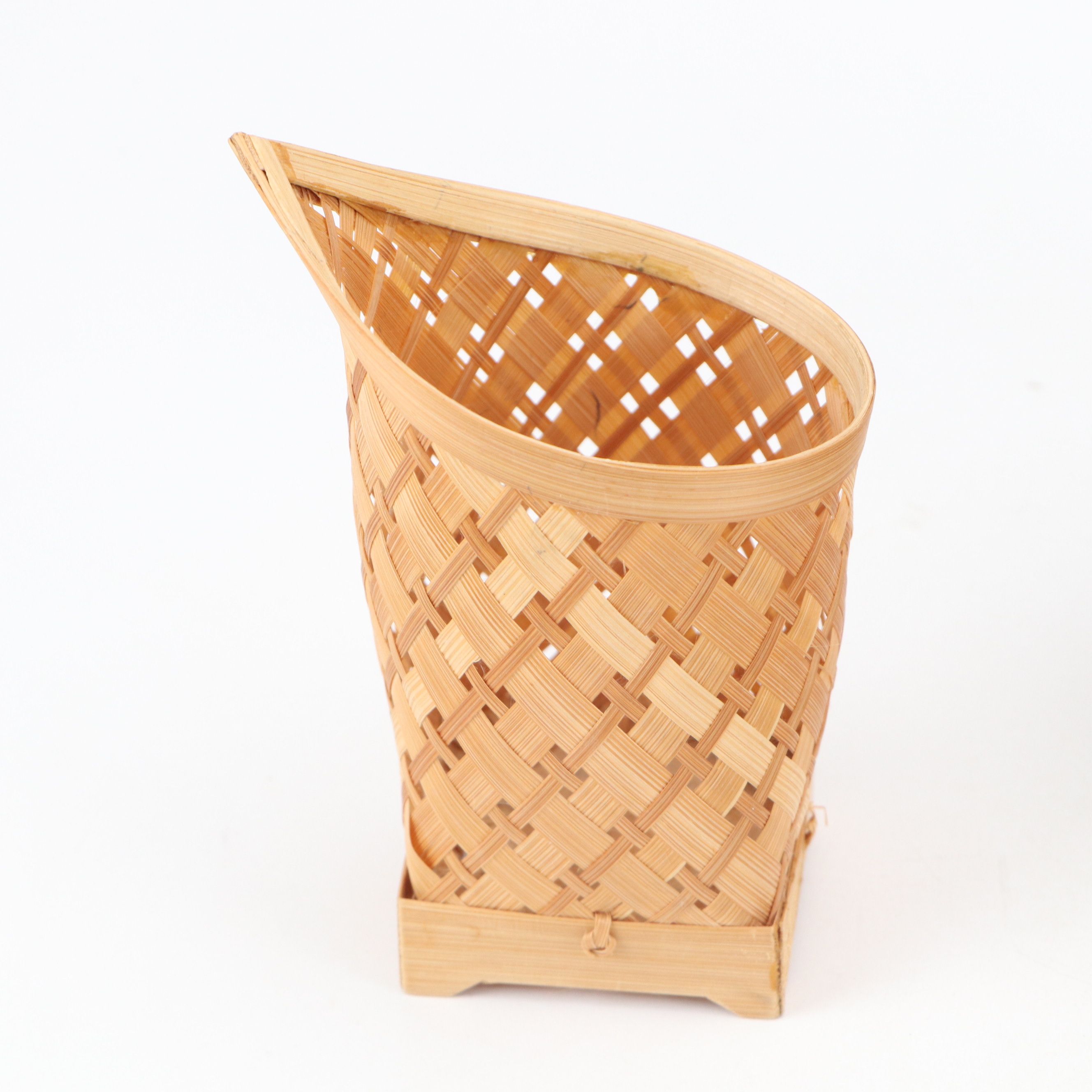 Chinese and Miniature Wicker Stair and Other Baskets