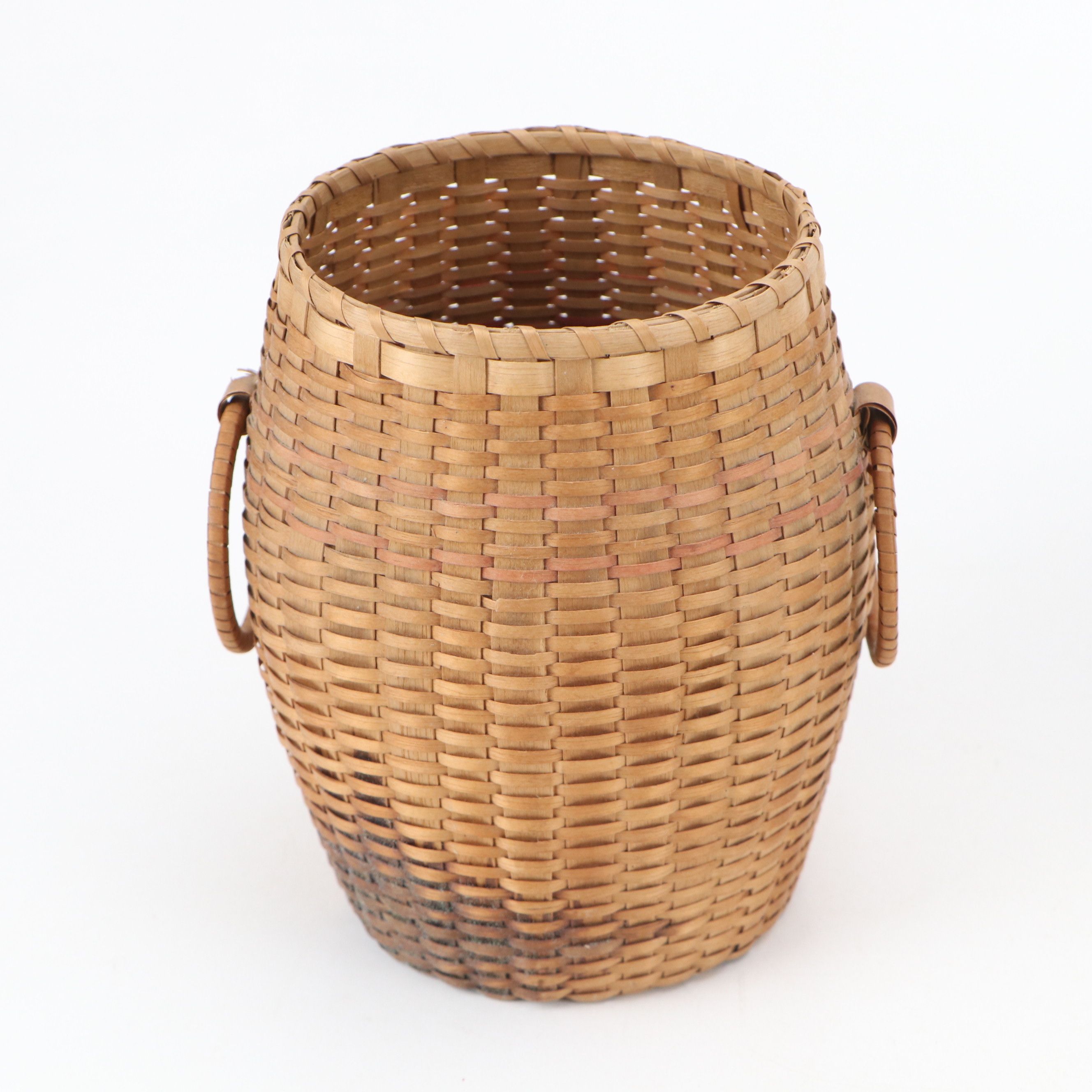 Chinese and Miniature Wicker Stair and Other Baskets