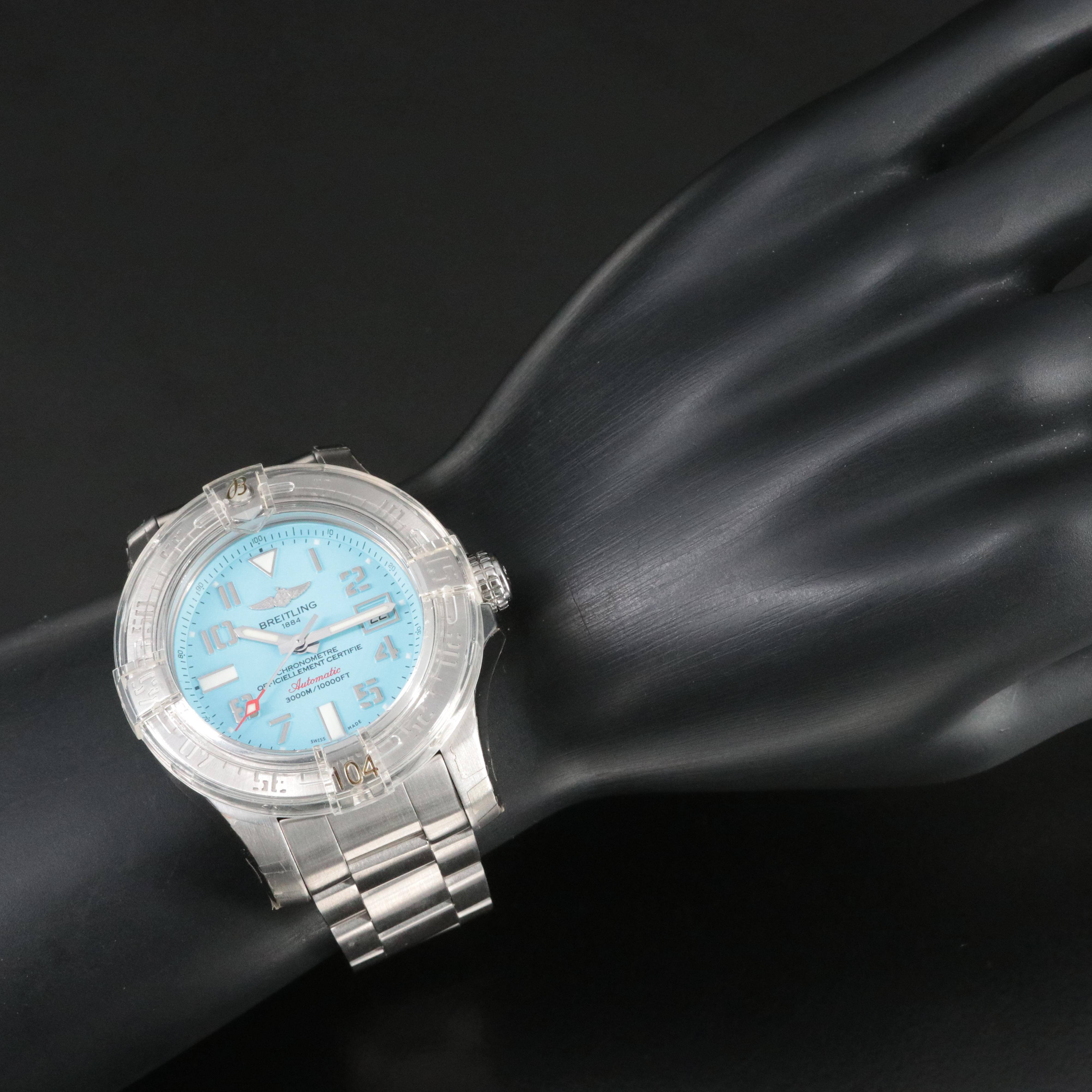 Breitling Caribbean limited Edition Super Avenger II Seawolf Watch