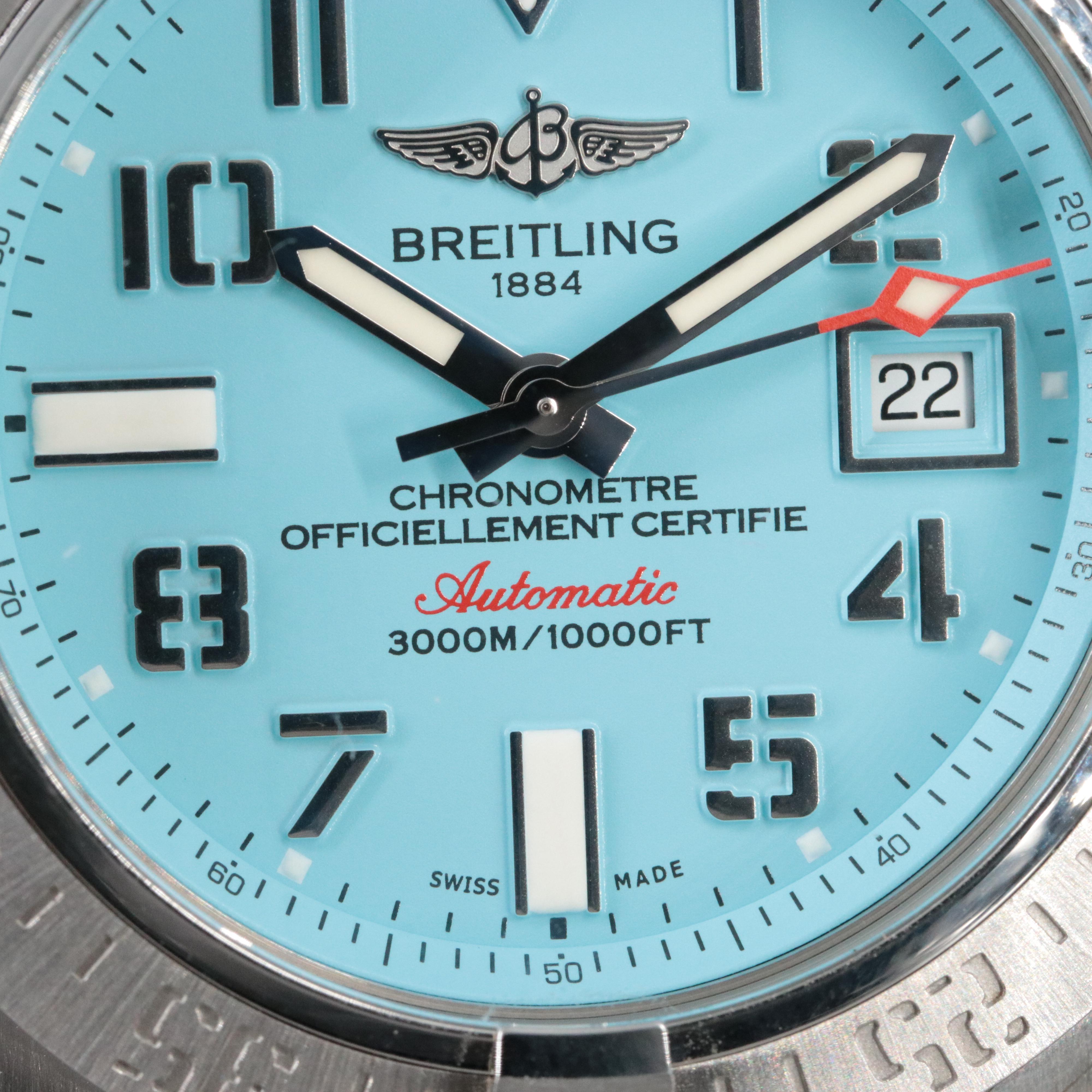 Breitling Caribbean limited Edition Super Avenger II Seawolf Watch
