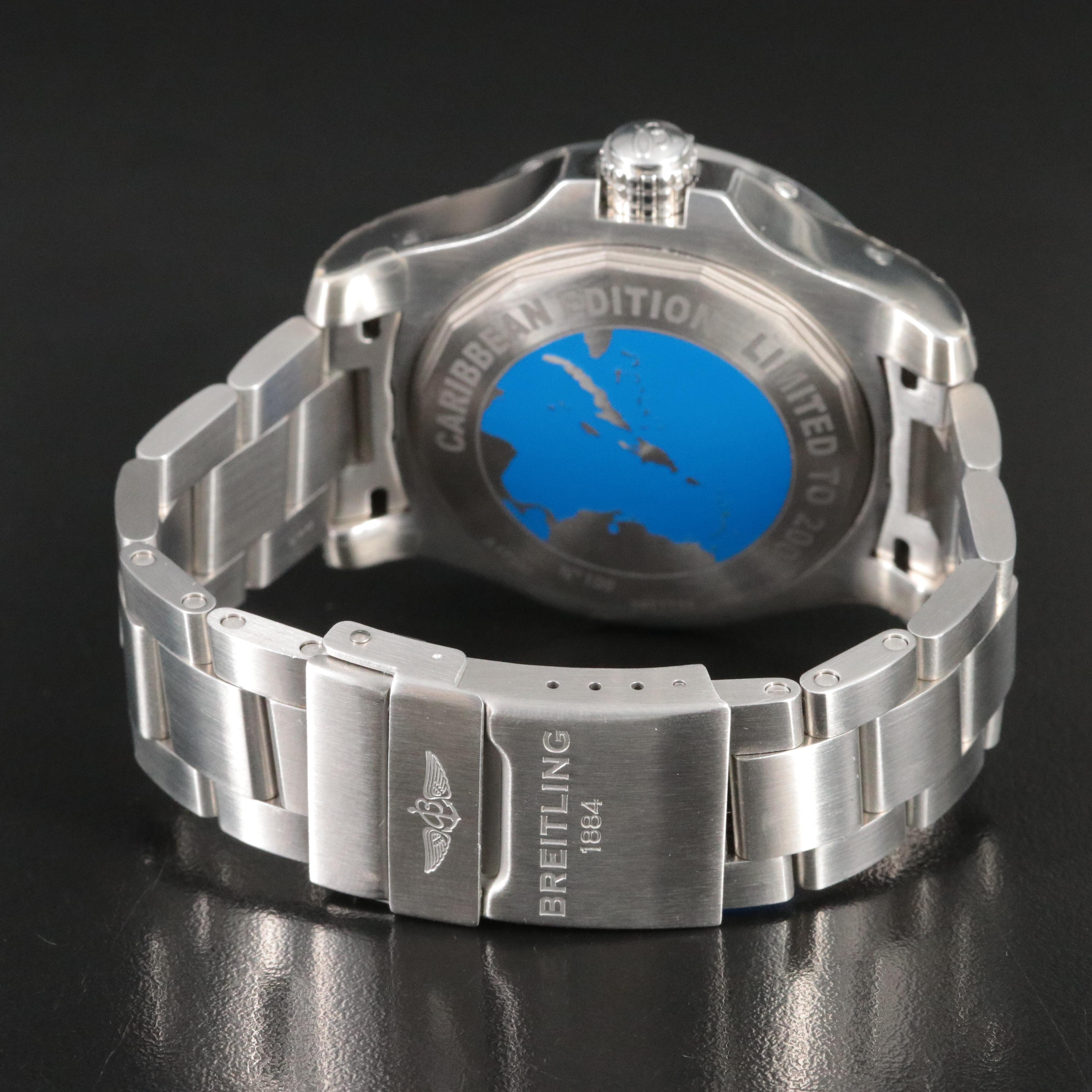 Breitling Caribbean limited Edition Super Avenger II Seawolf Watch