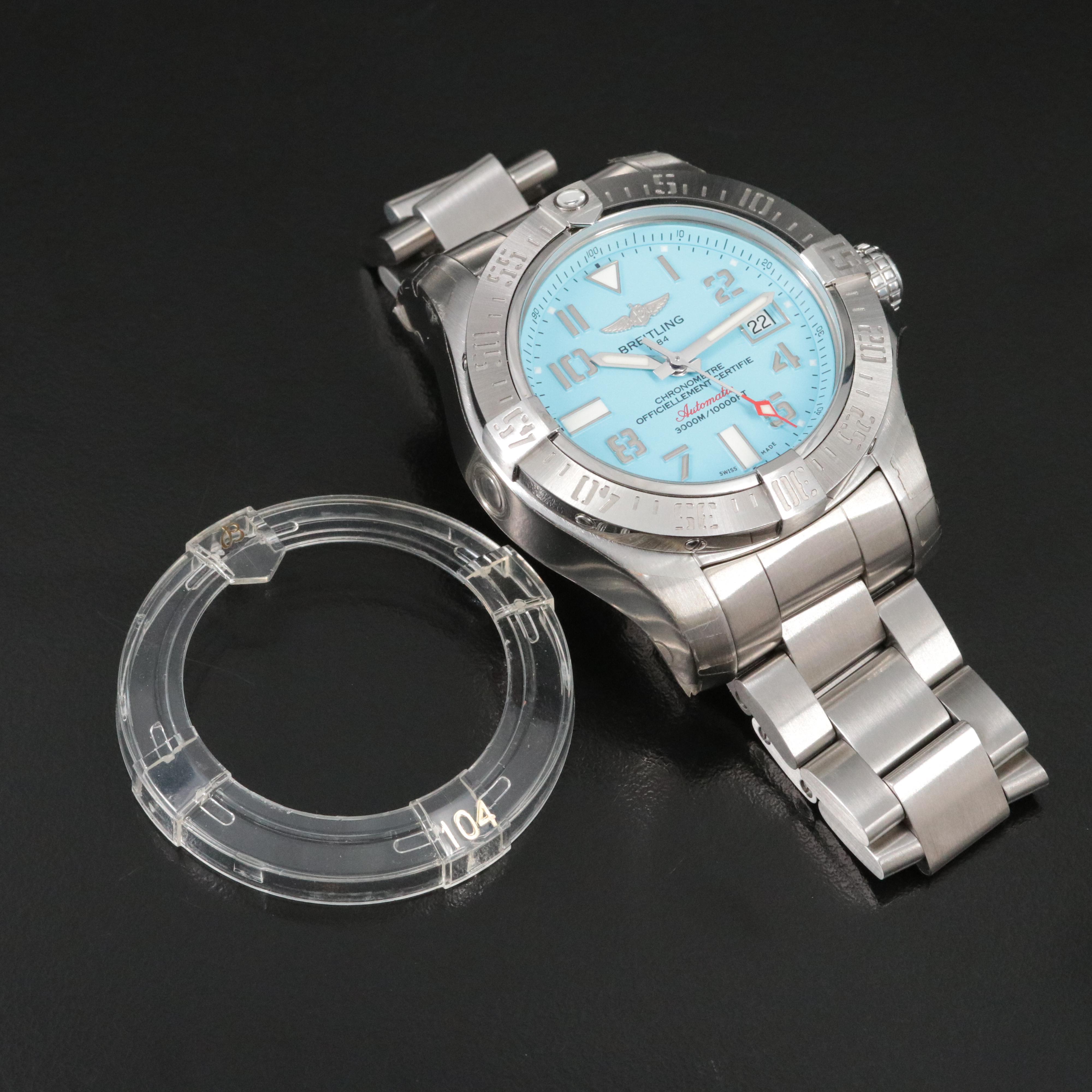 Breitling Caribbean limited Edition Super Avenger II Seawolf Watch