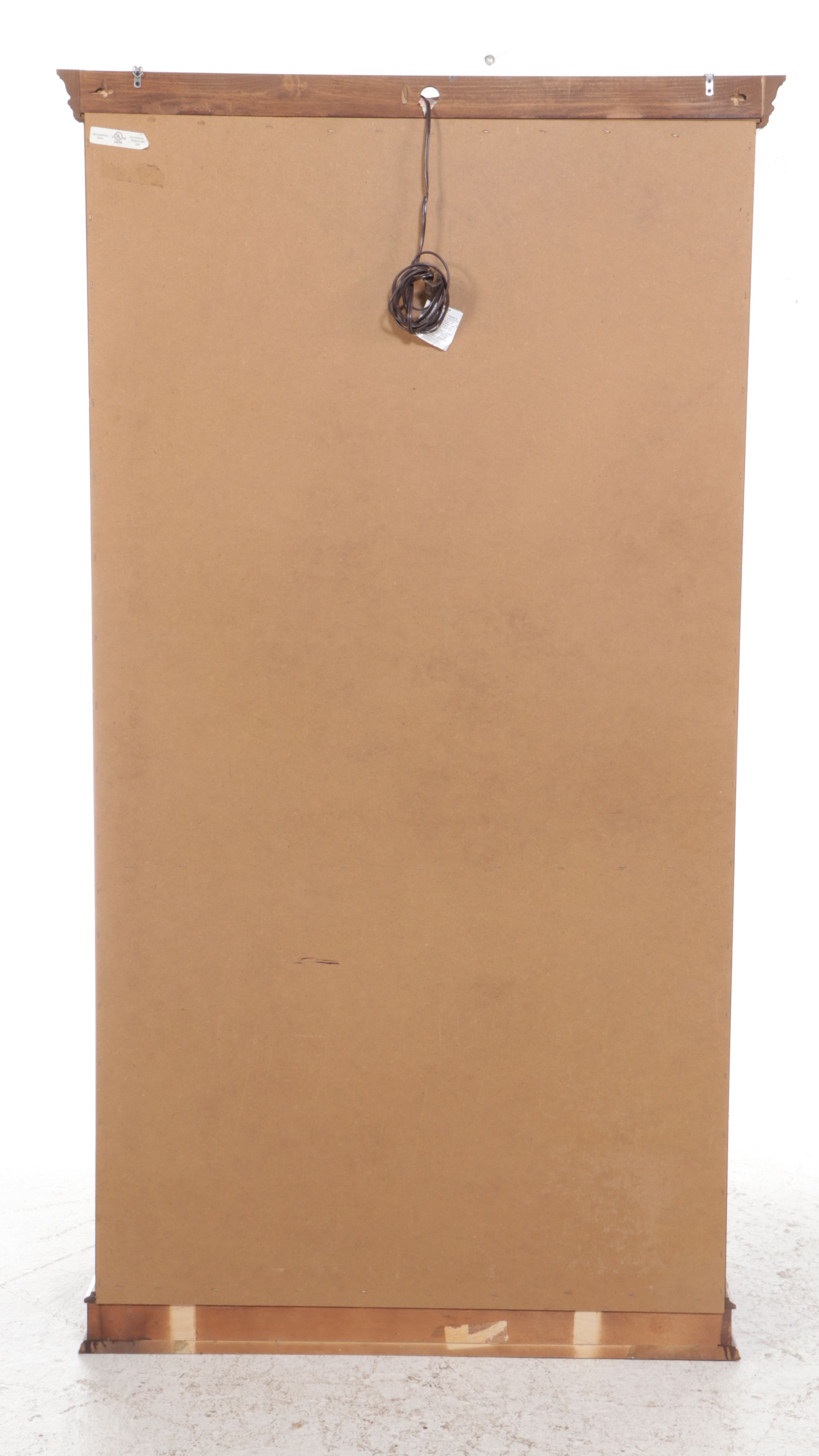 Louis XVI Style Parcel Gilt Mahogany Display Cabinet, Late 20th Century