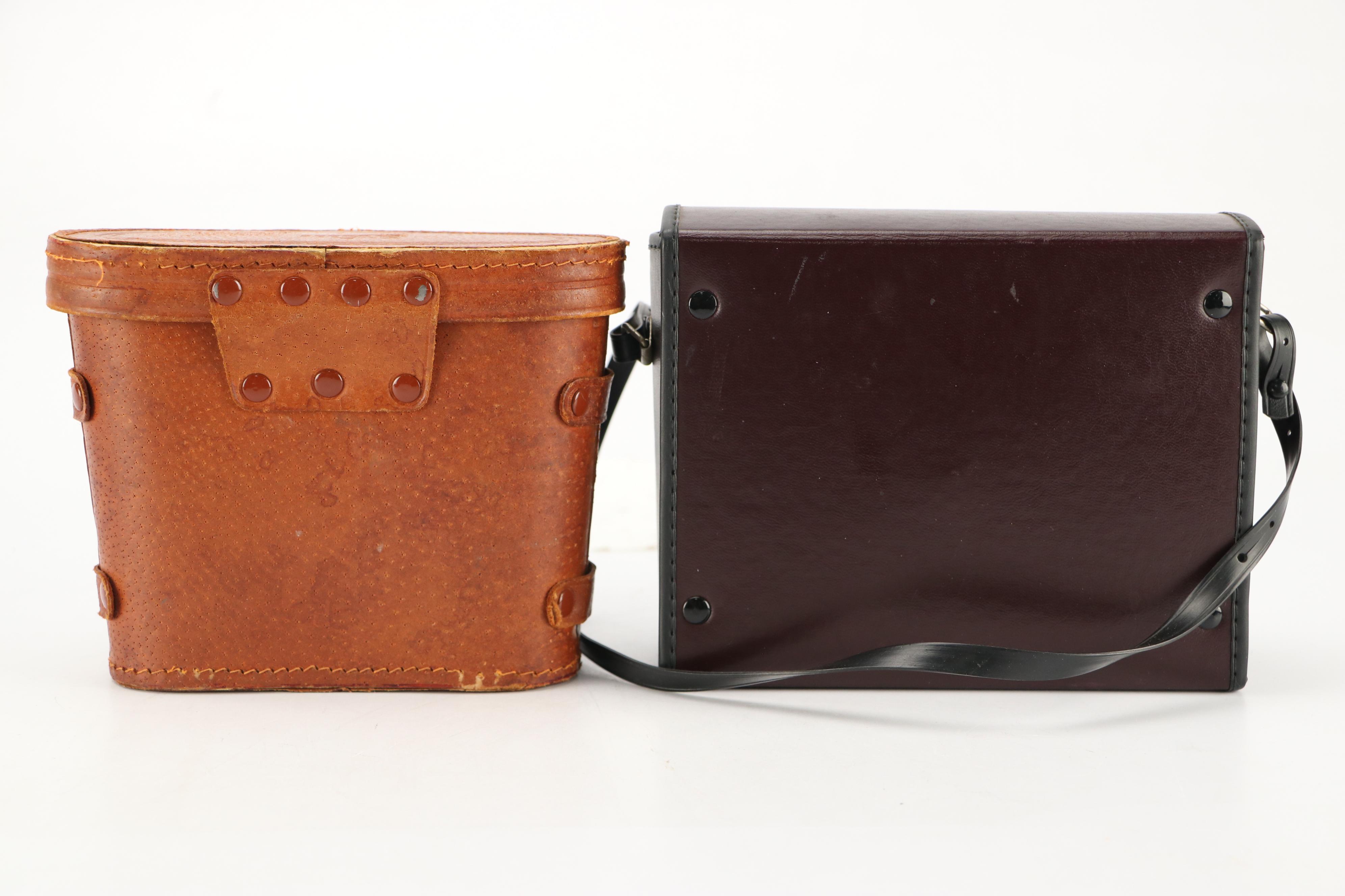 Minolta and Seefar Binoculars with Cases