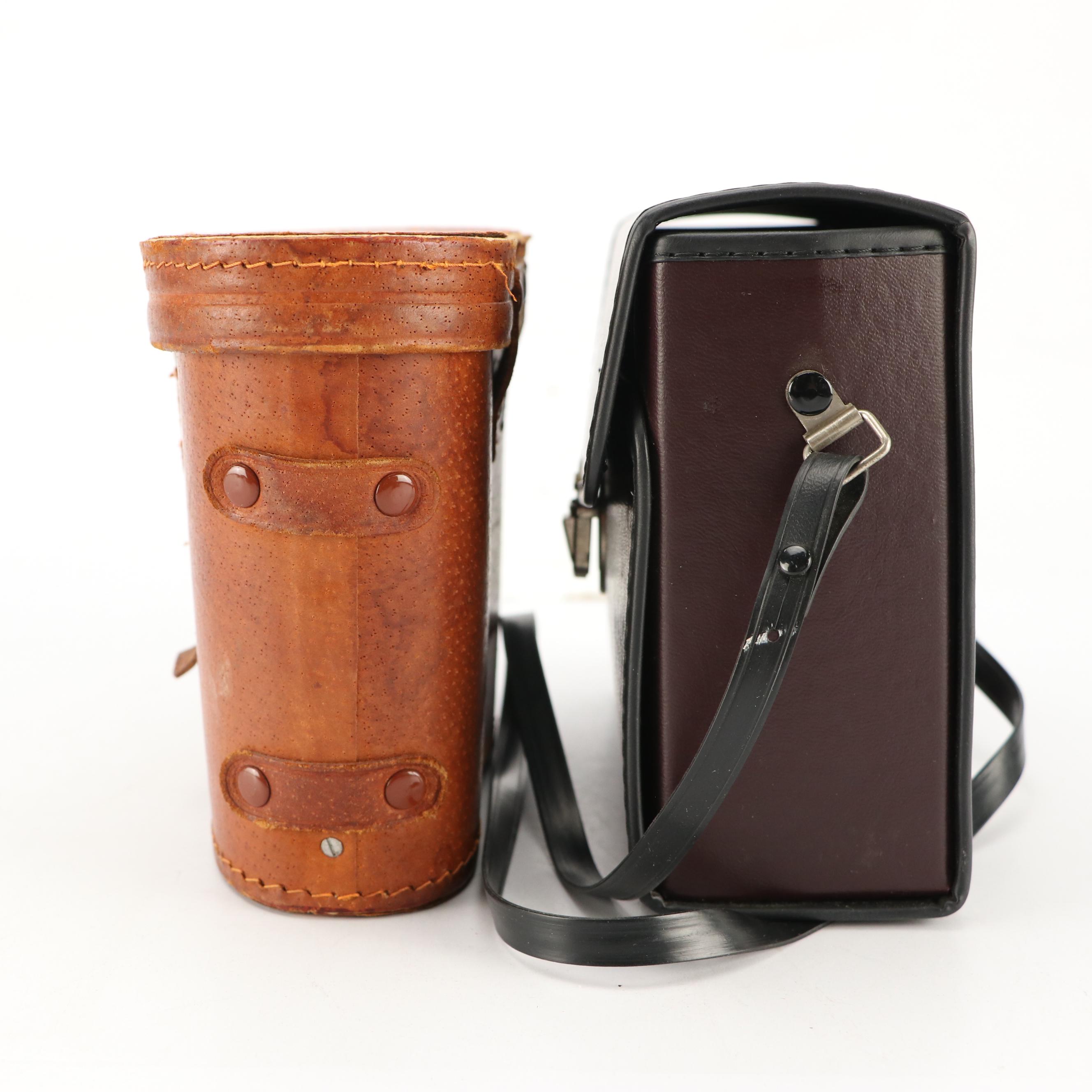 Minolta and Seefar Binoculars with Cases