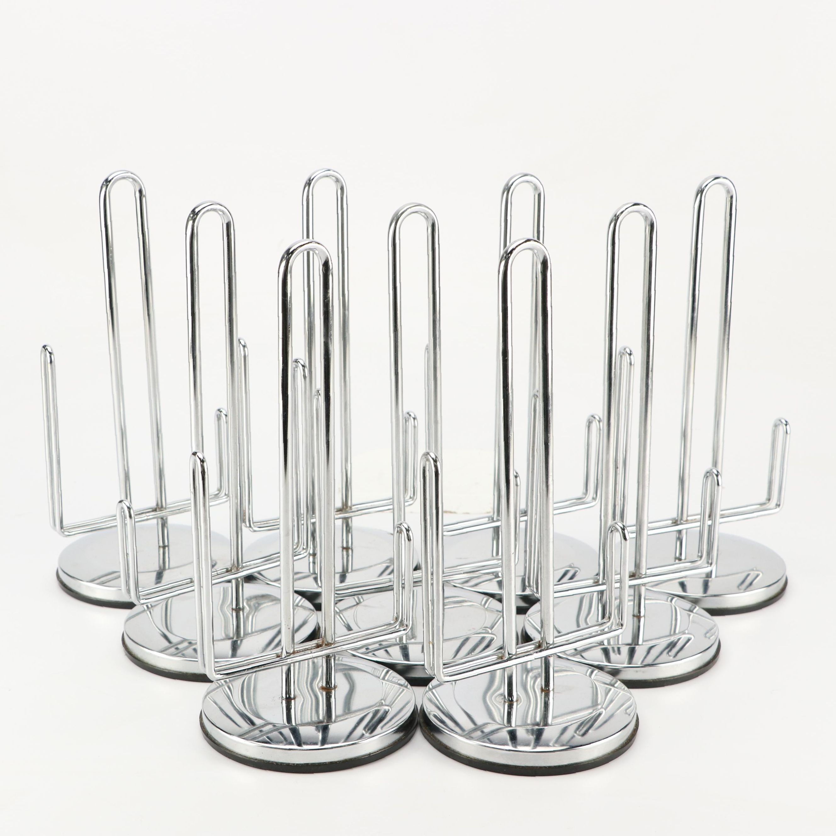Contemporary Chrome Finish Paper Towel Holders
