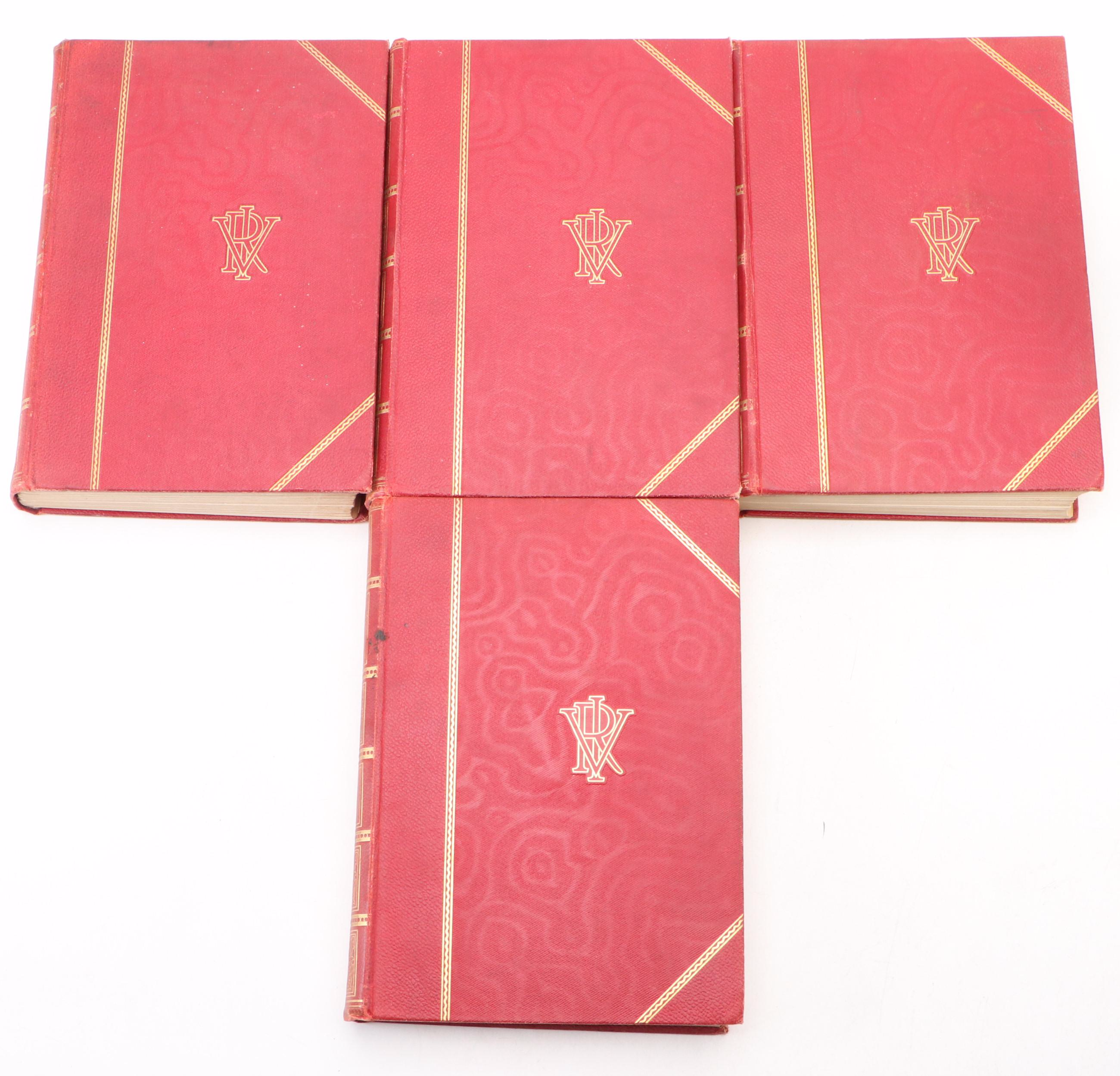 Illustrated "The Life and Times of Queen Victoria" Four-Volume Set, circa 1901