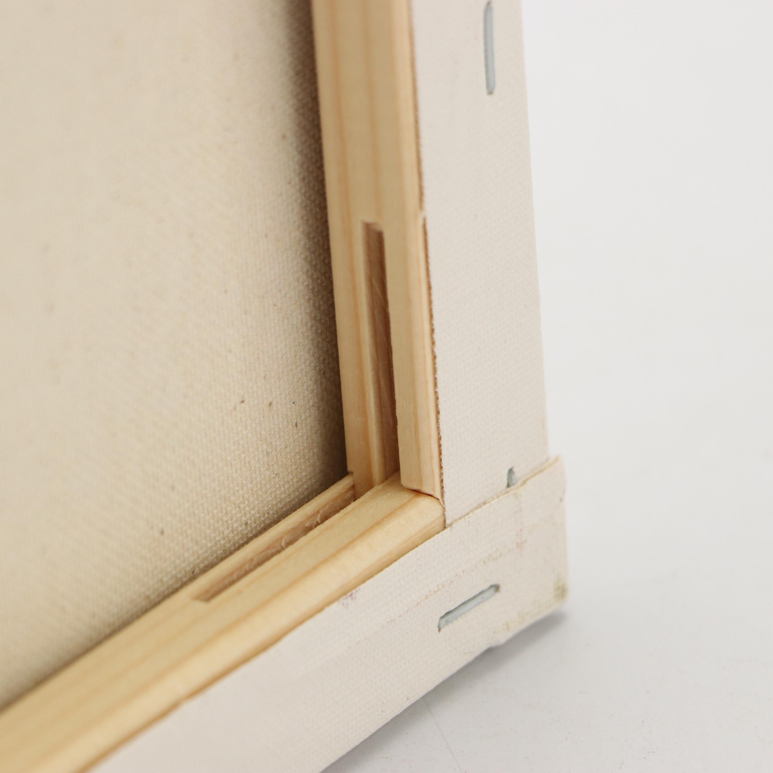 Elle Raines Stylized Acrylic Painting "The Fox," 21st Century