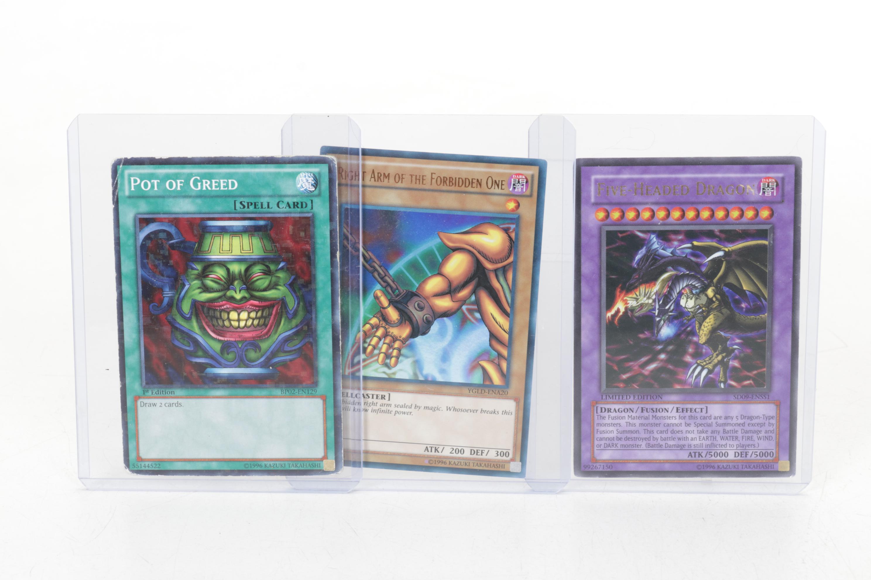 Yu-Gi-Oh! Trading Card Collection Featuring Blue Eyes White Dragon