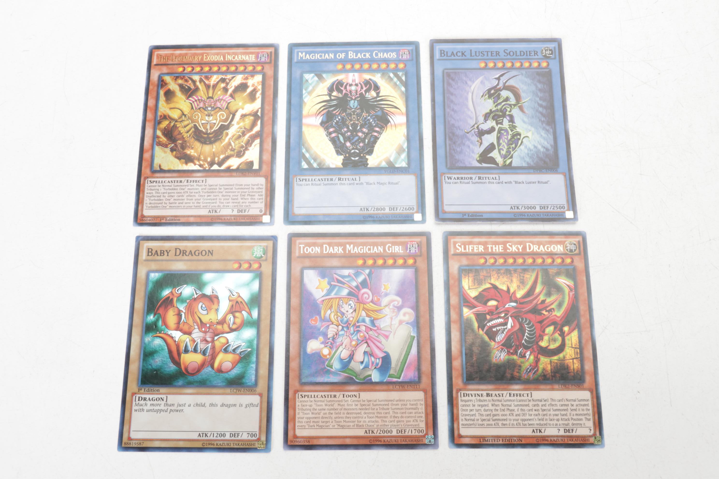 Yu-Gi-Oh! Trading Card Collection Featuring Blue Eyes White Dragon