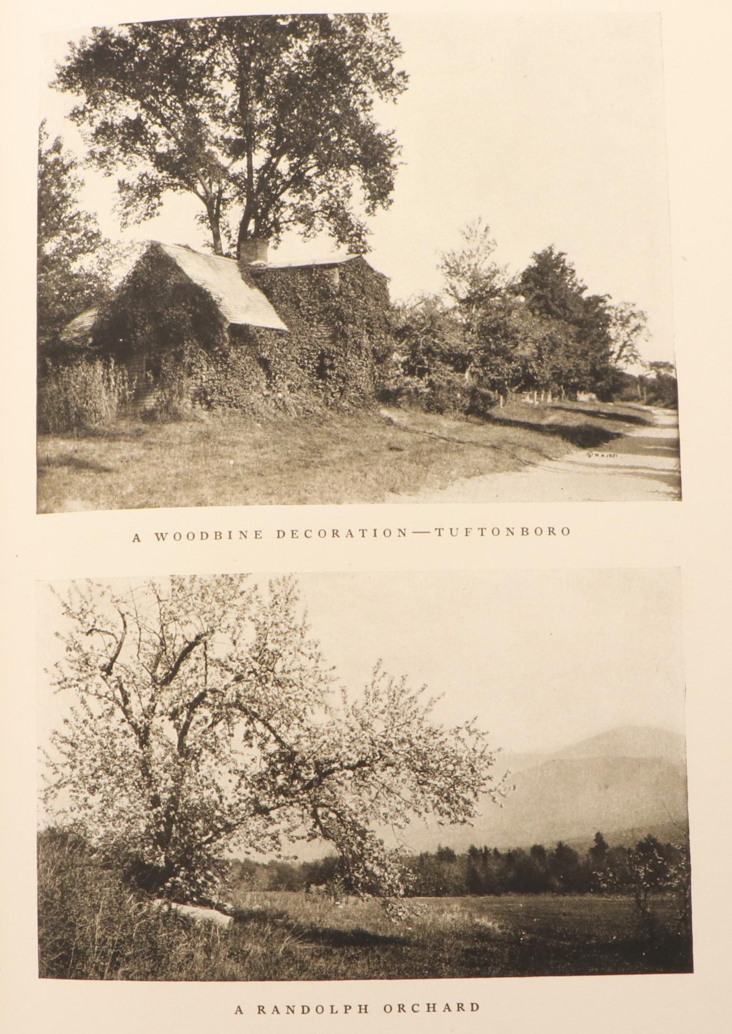 "Massachusetts Beautiful" and "New Hampshire Beautiful" by Wallace Nutting, 1923