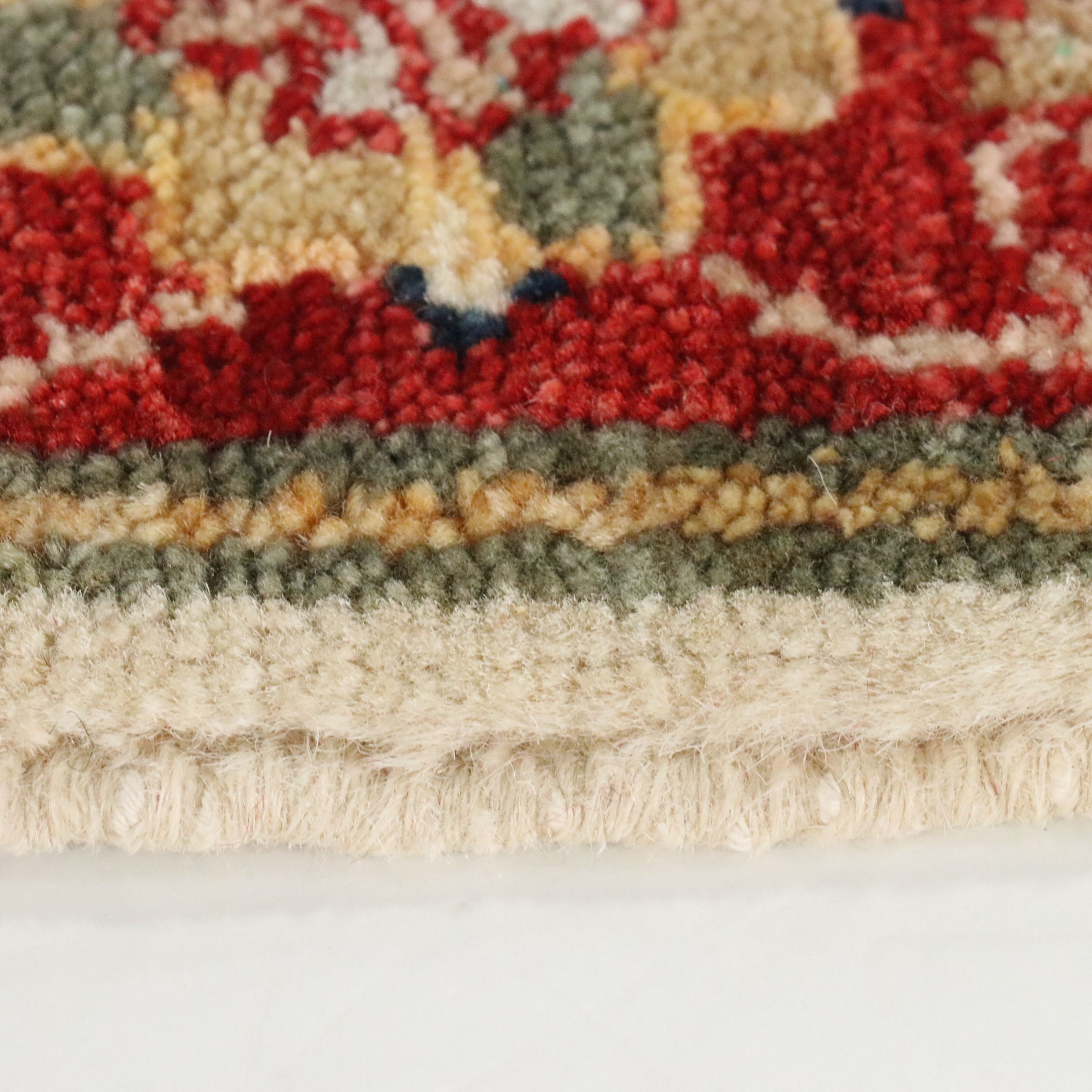 2'1 x 3'1 Hand-Knotted Afghan Kazak Accent Rug