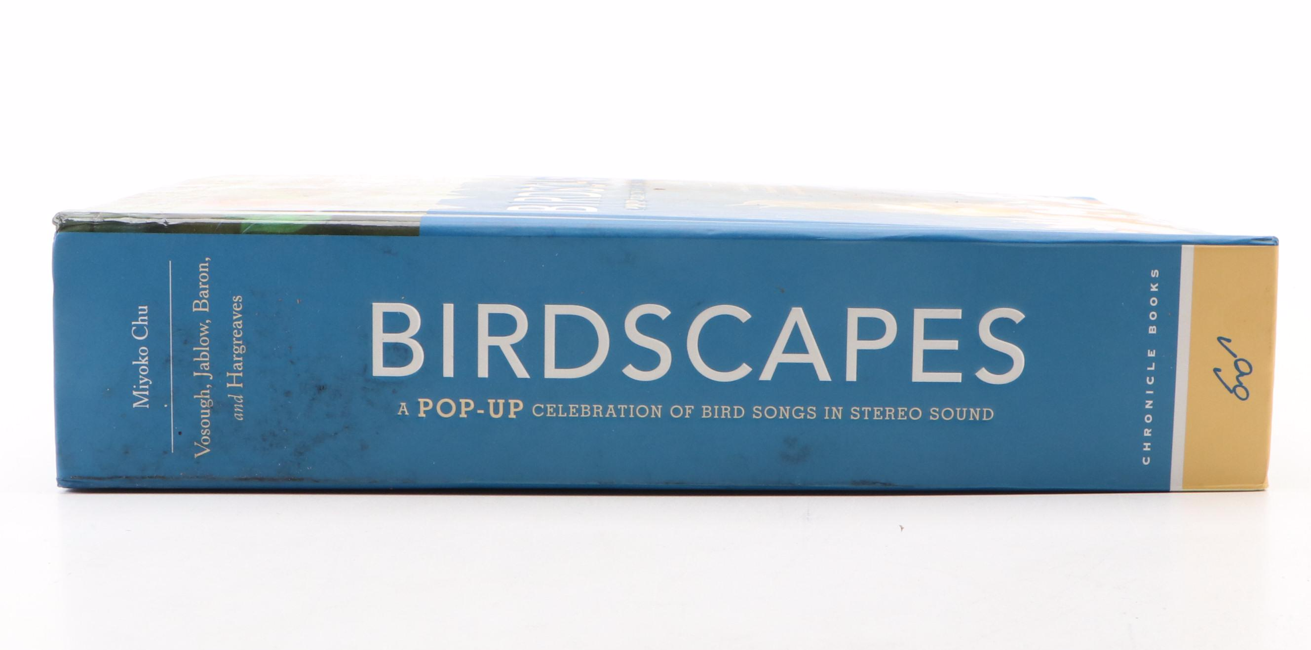First Edition "Birdscapes: A Pop-Up Celebration of Bird Songs" by Miyoko Chu