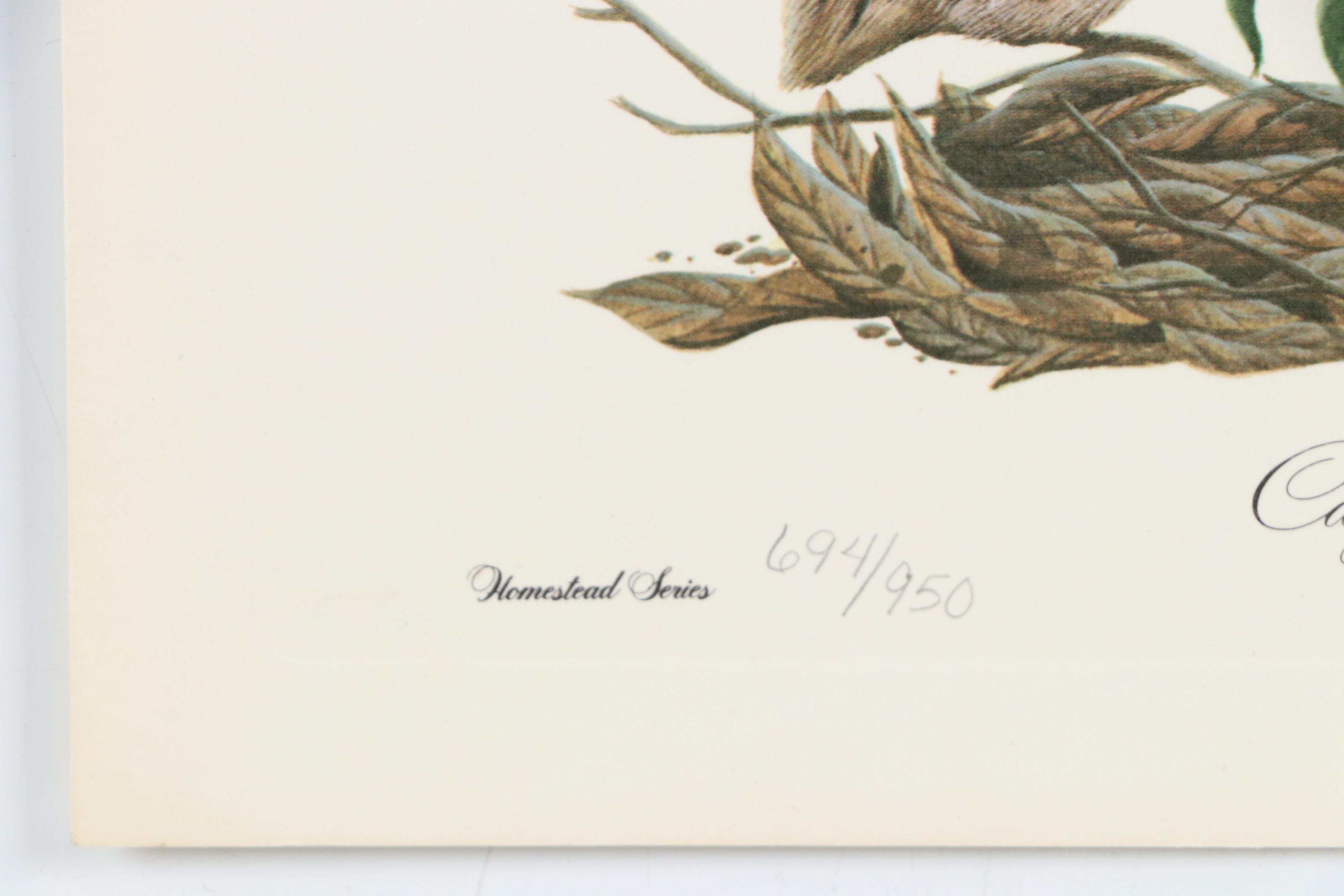 John Ruthven Offset Lithograph "California Valley Quail" and More