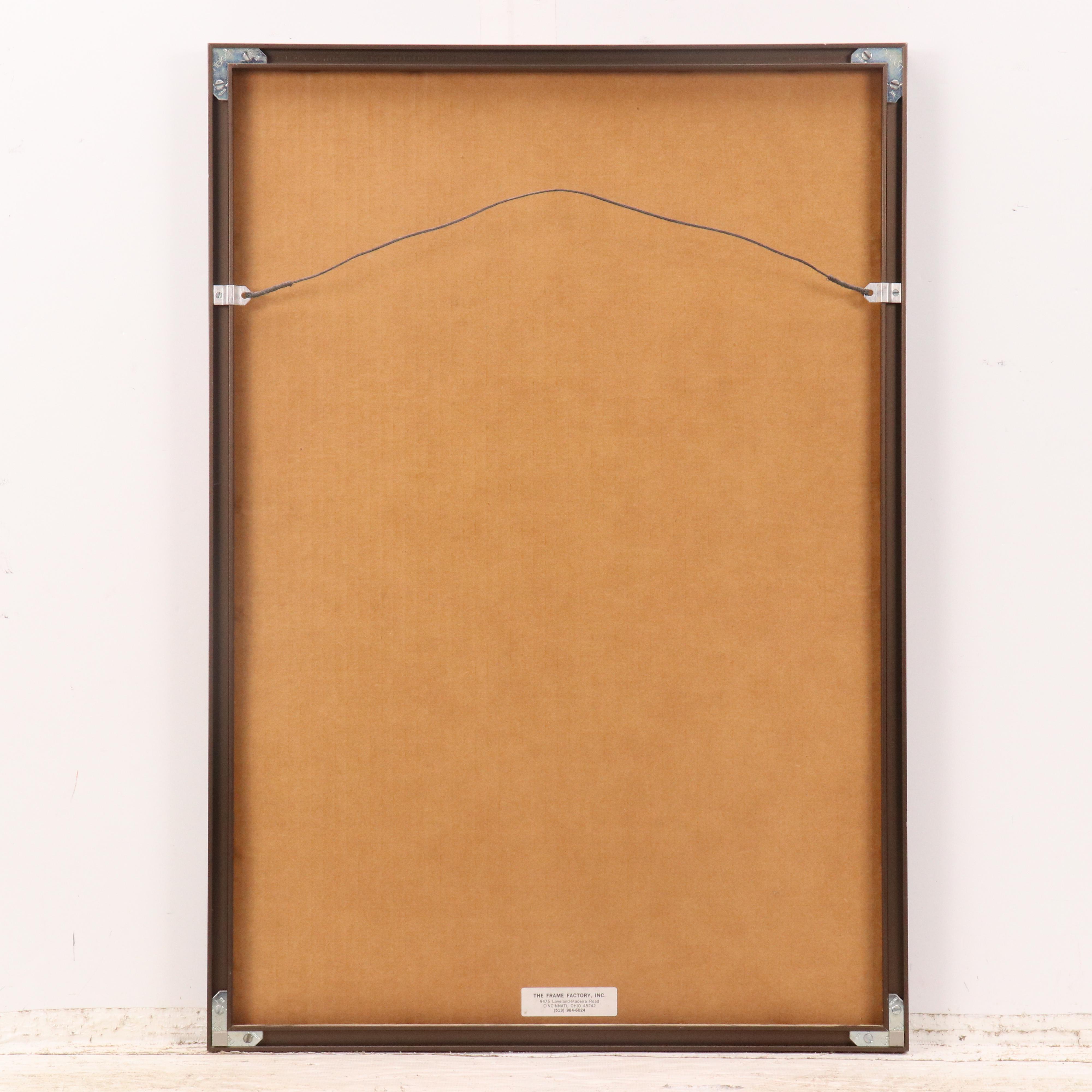 Cincinnati Heart Marathon Poster After John Maggard, 1987