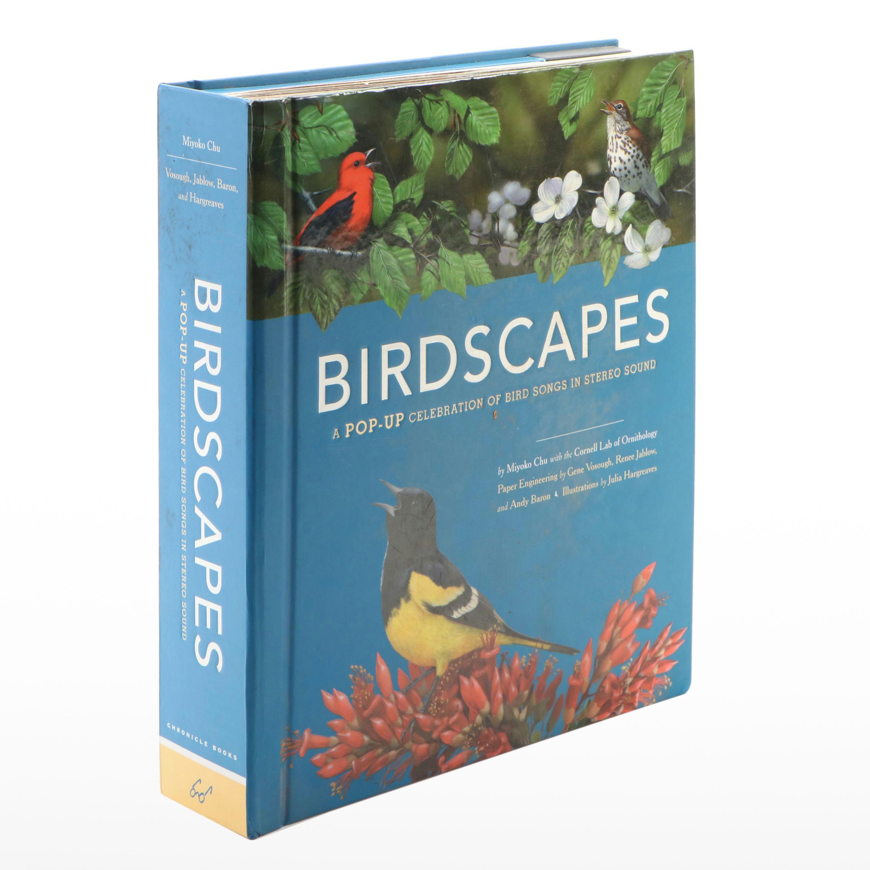 First Edition "Birdscapes: A Pop-Up Celebration of Bird Songs" by Miyoko Chu