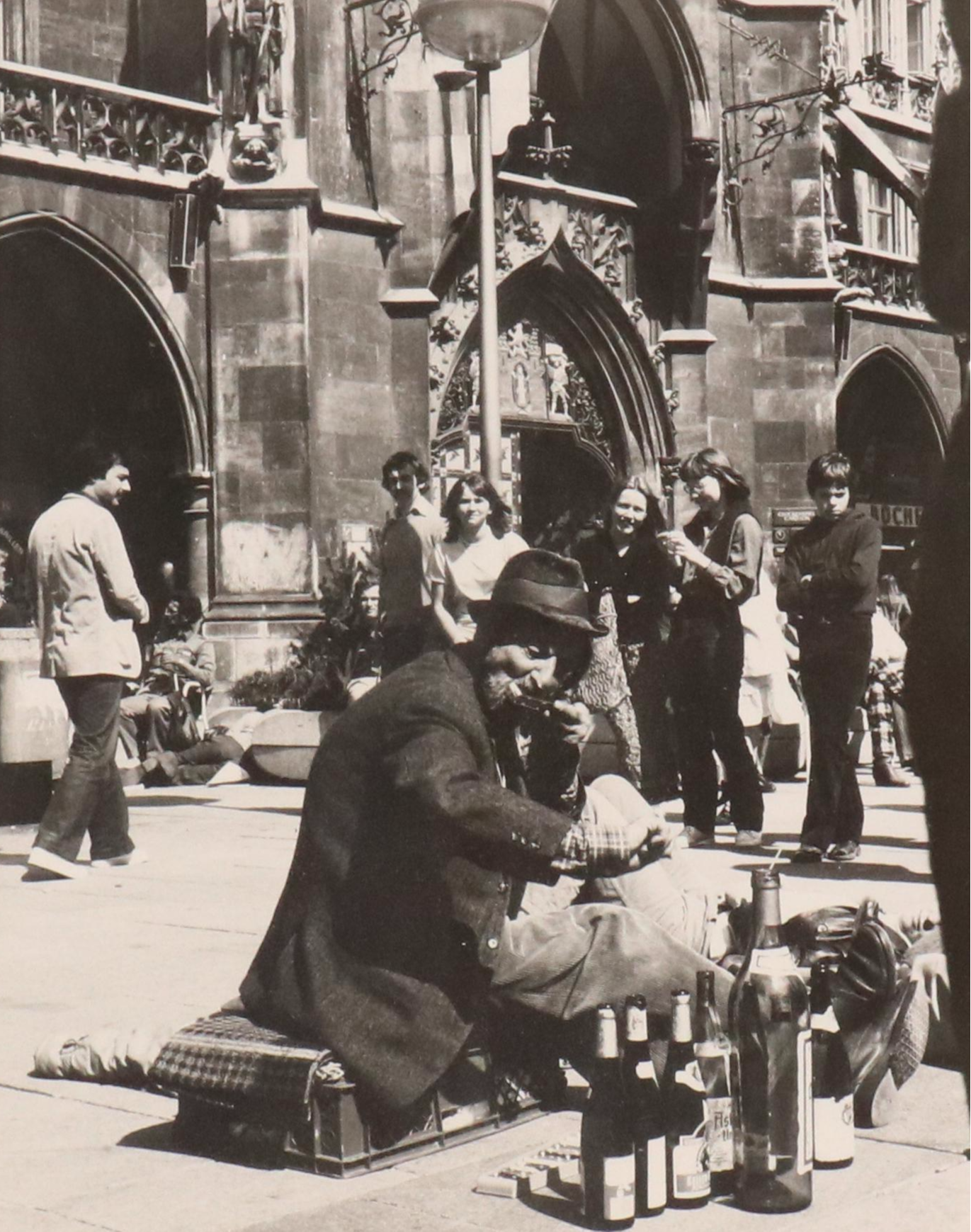 Lynne Kramer Silver Gelatin Photograph "The Old Man," Late 20th Century