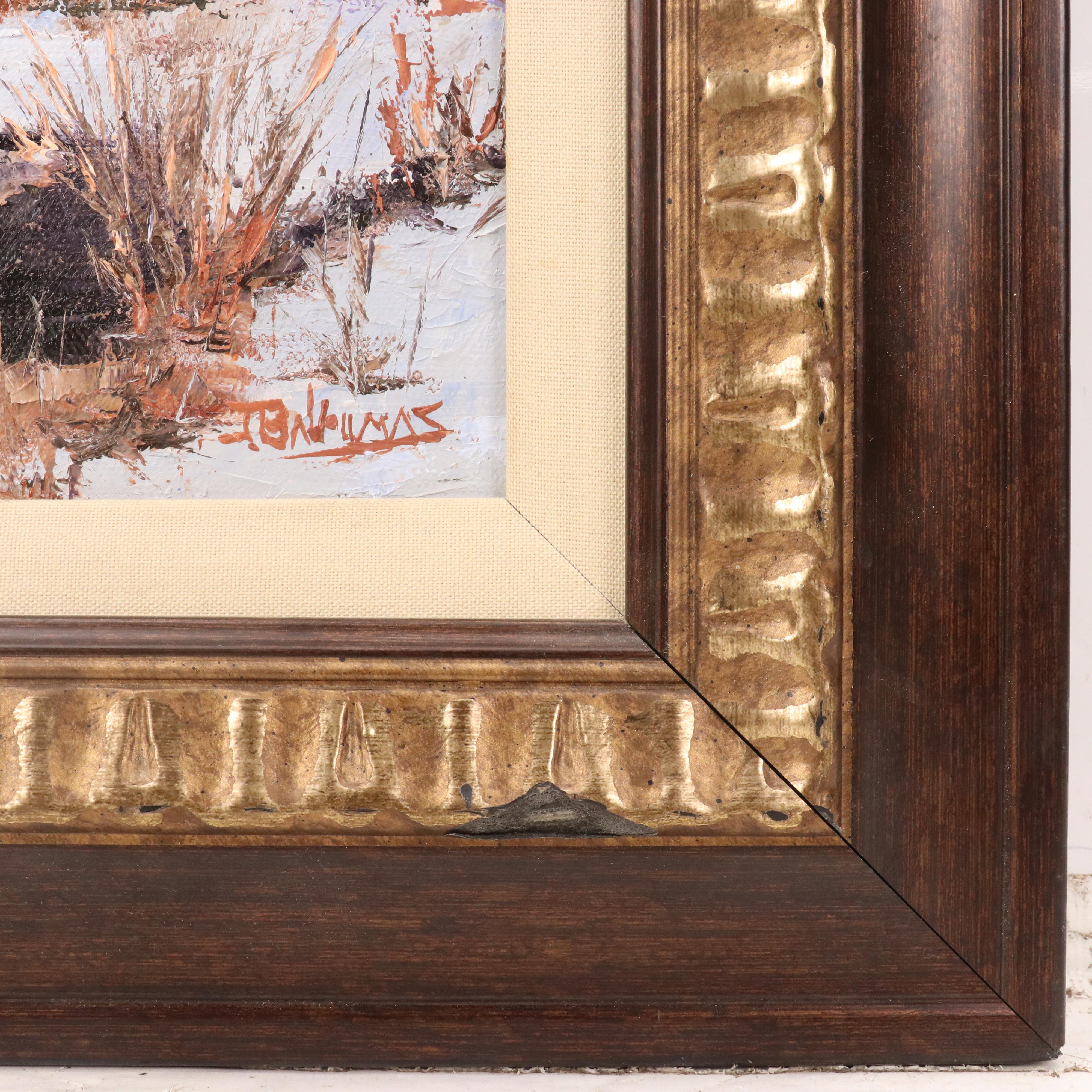 James Baldoumas Landscape Oil Painting "Mountain View," 2023