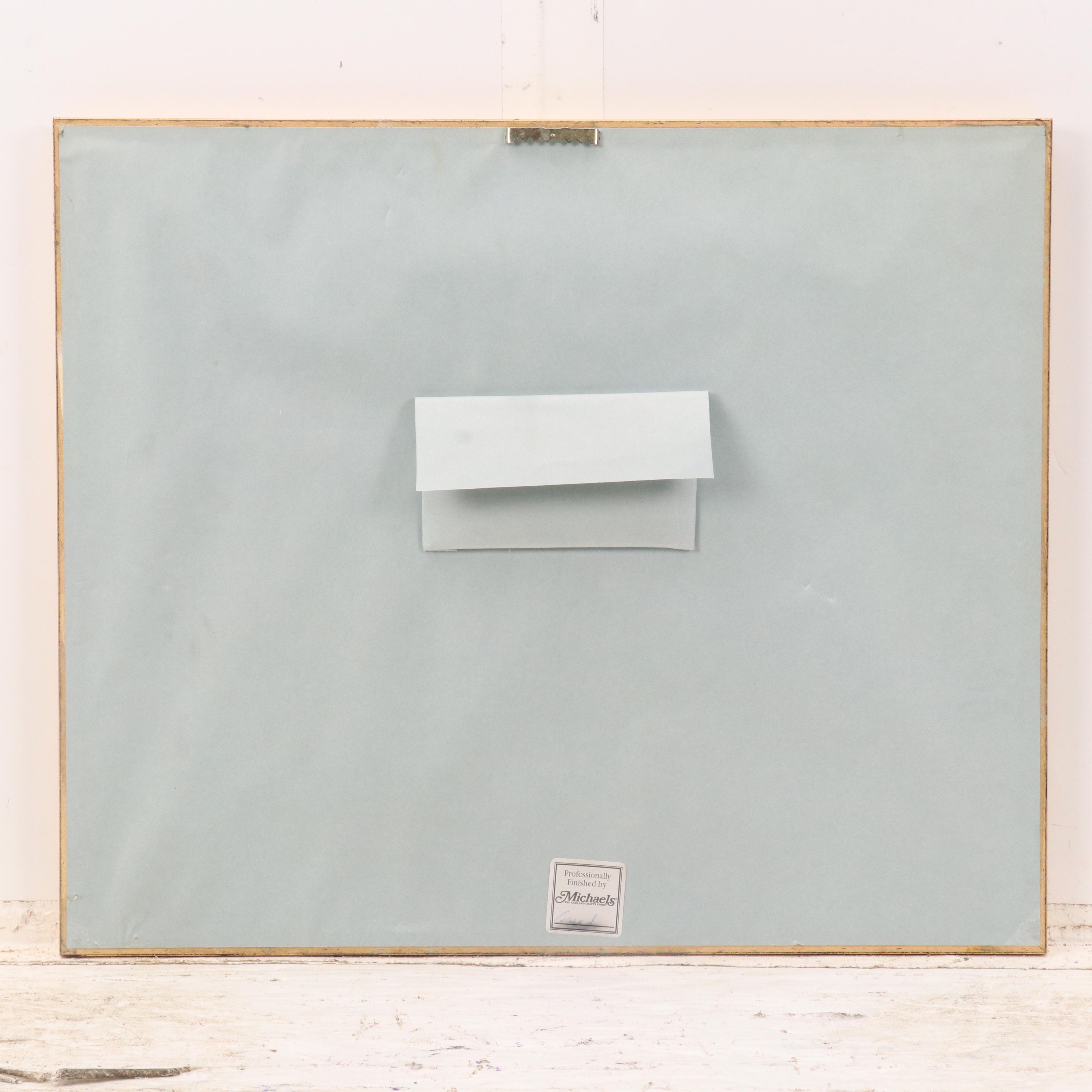 Kim Mosher Offset Lithograph North Carolina State Fish "Hatteras Red Drum"