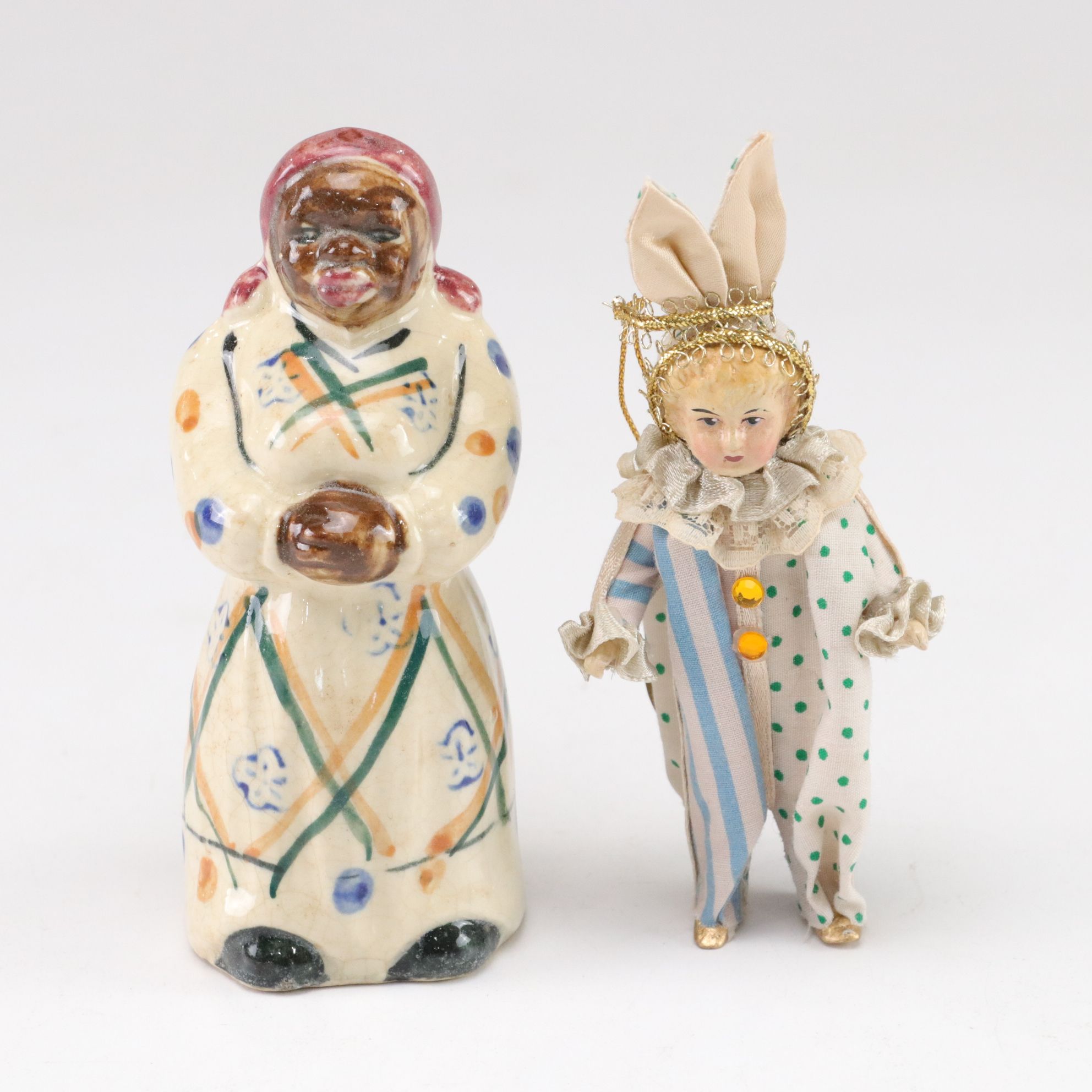 Porcelain Chef Toothbrush Holder with "Nipper The Dog" Salt Shaker and More