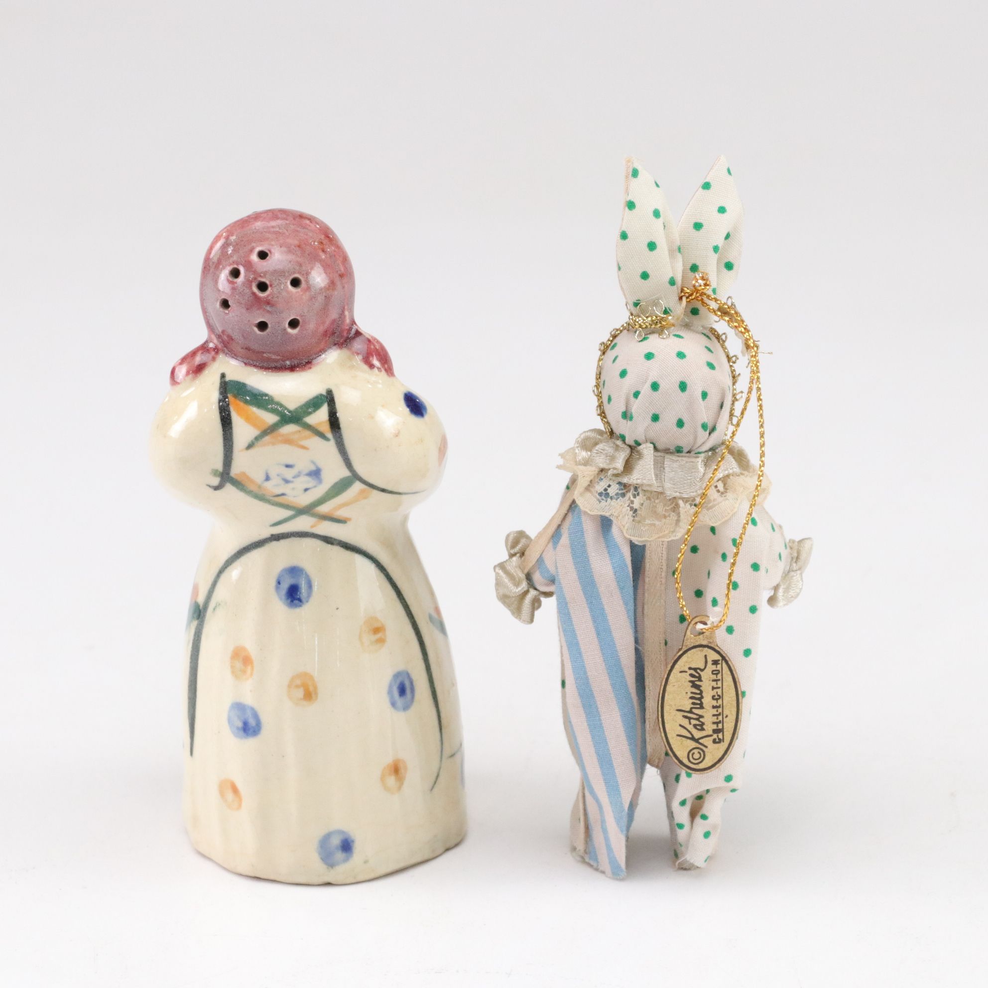 Porcelain Chef Toothbrush Holder with "Nipper The Dog" Salt Shaker and More