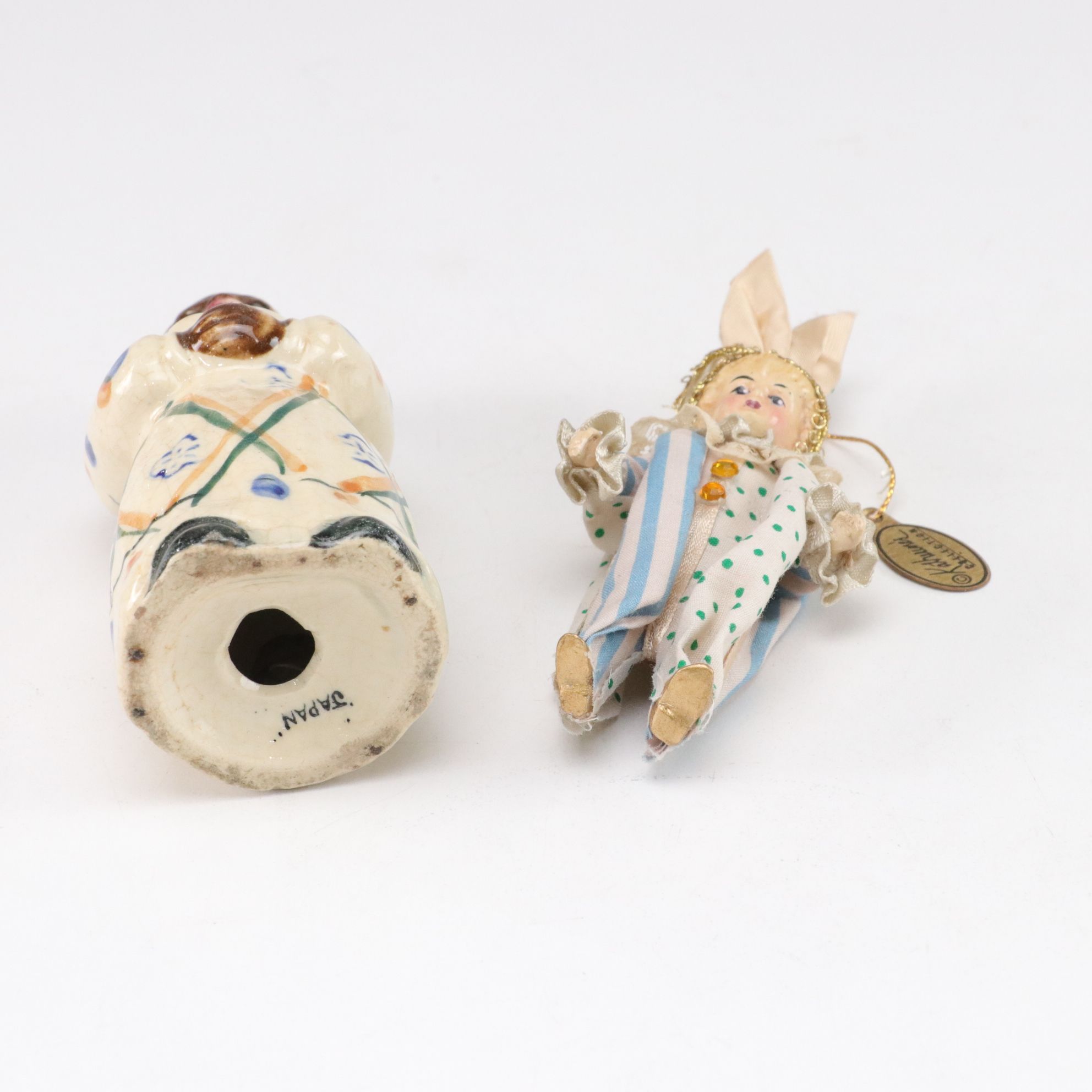 Porcelain Chef Toothbrush Holder with "Nipper The Dog" Salt Shaker and More