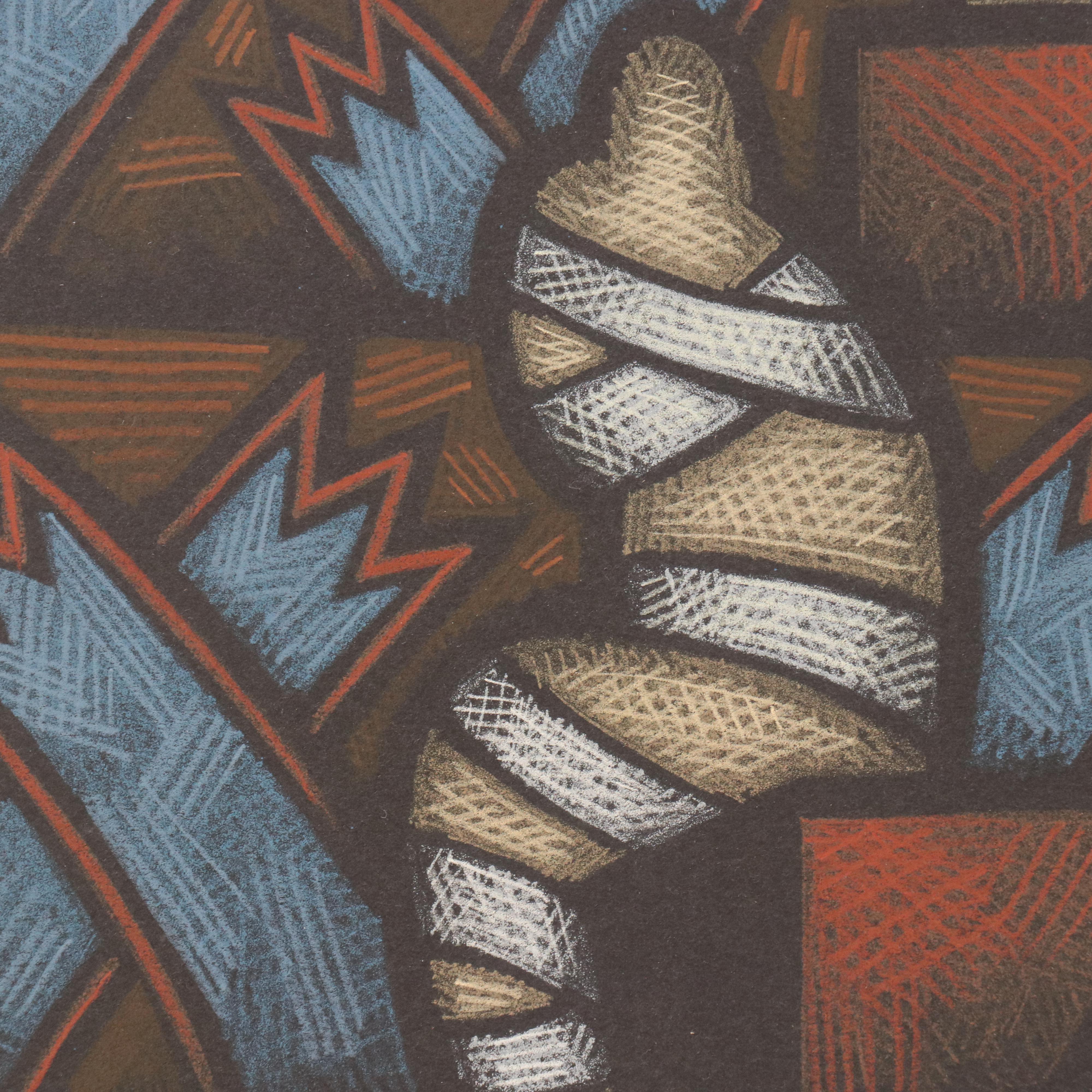 Robert Gordy Serigraph "Ramparts," Late 20th Century