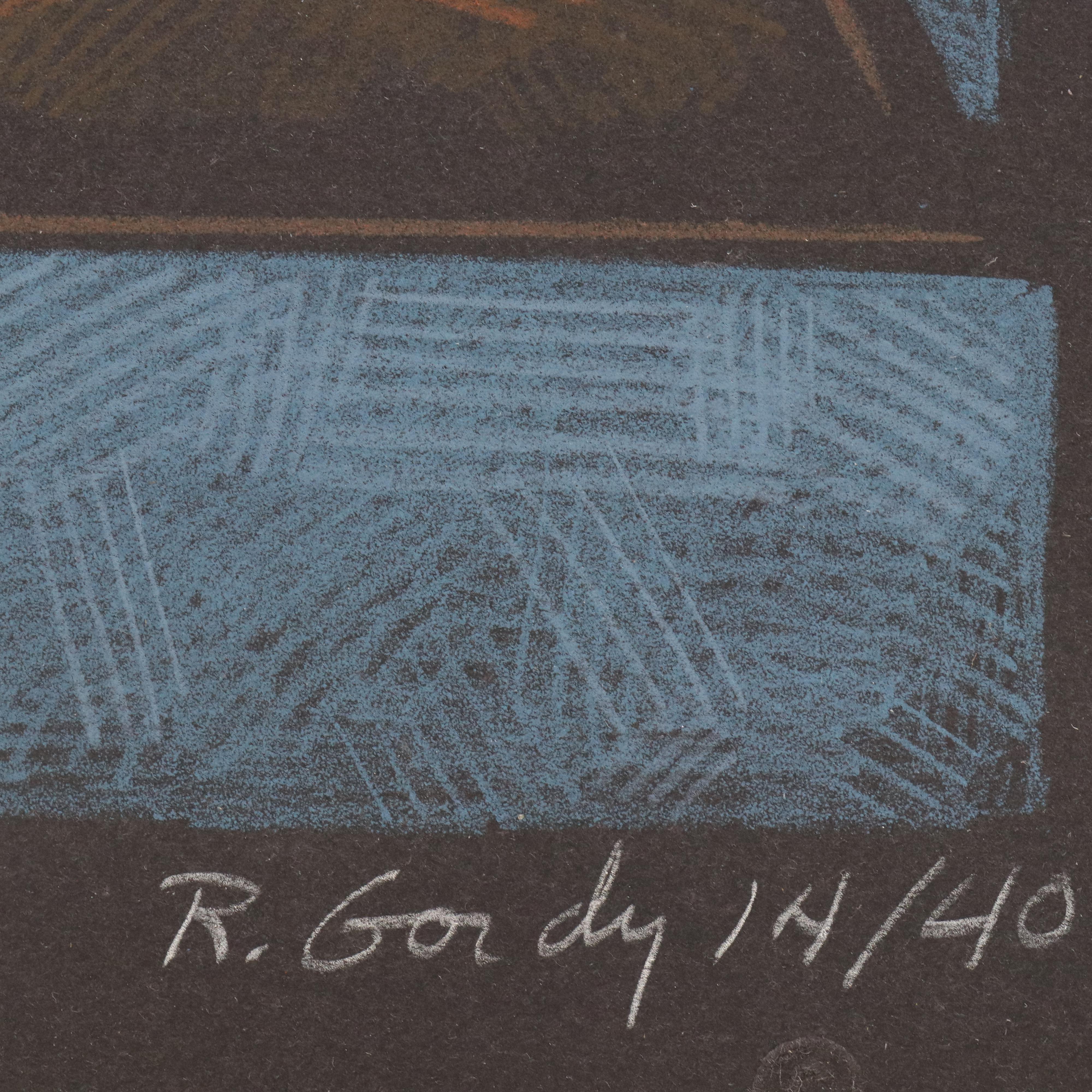 Robert Gordy Serigraph "Ramparts," Late 20th Century