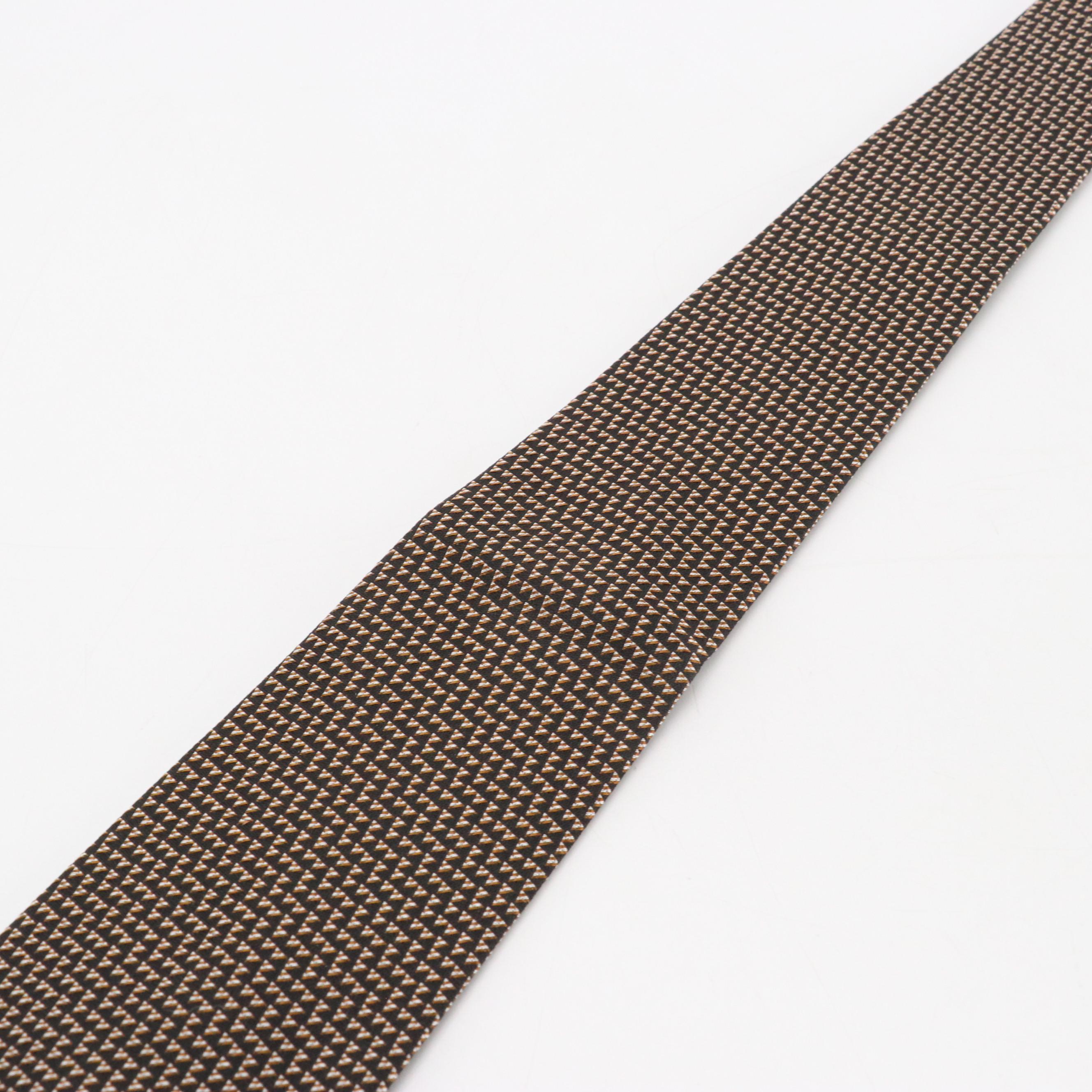 Gucci Patterned Silk Jacquard Necktie