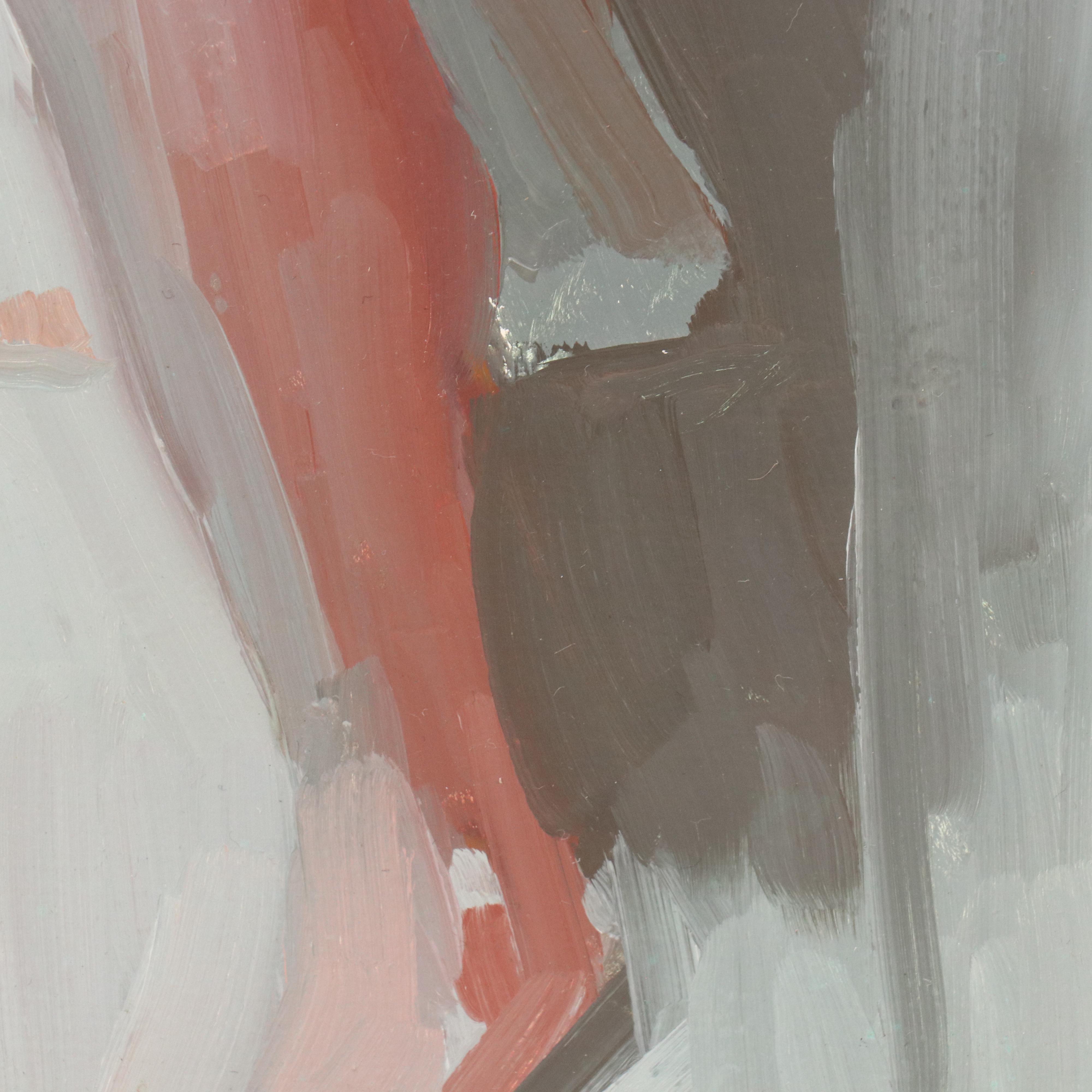 Oil Painting with Female Nude "Study," 2010