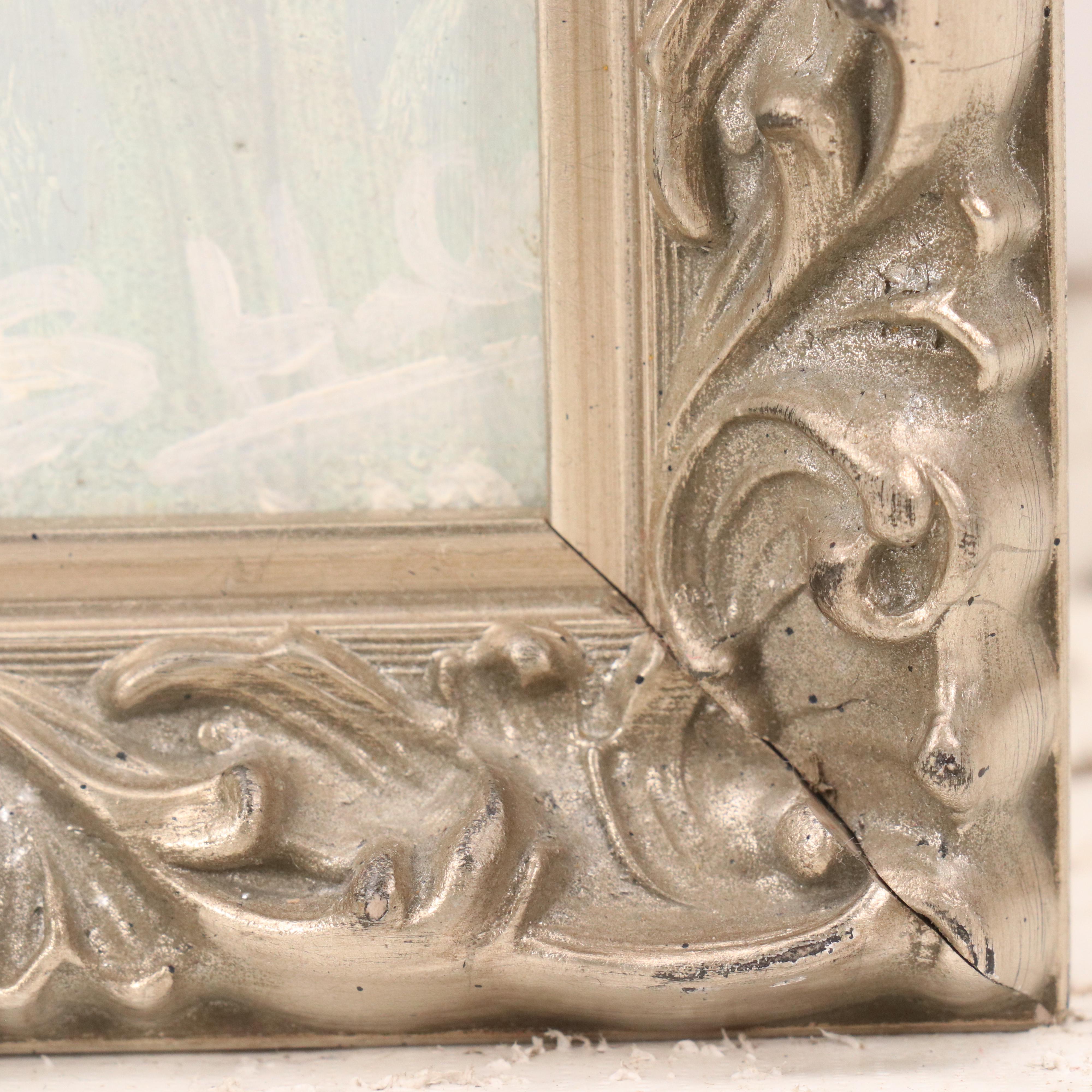 Oil Painting with Female Nude "Study," 2010