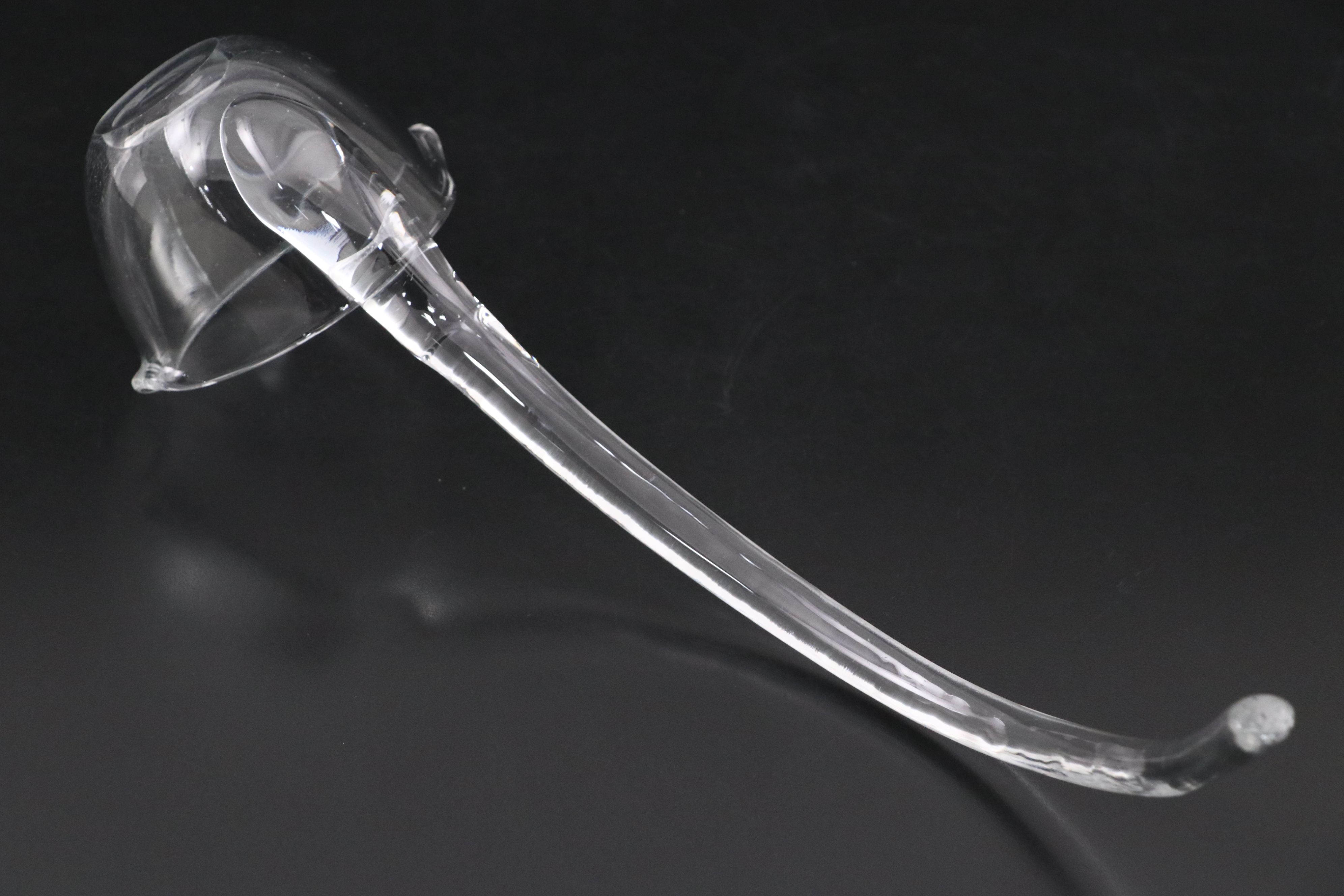 Heisey "Queen Ann" Punch Bowl and Stand, with Ladle and Punch Cups