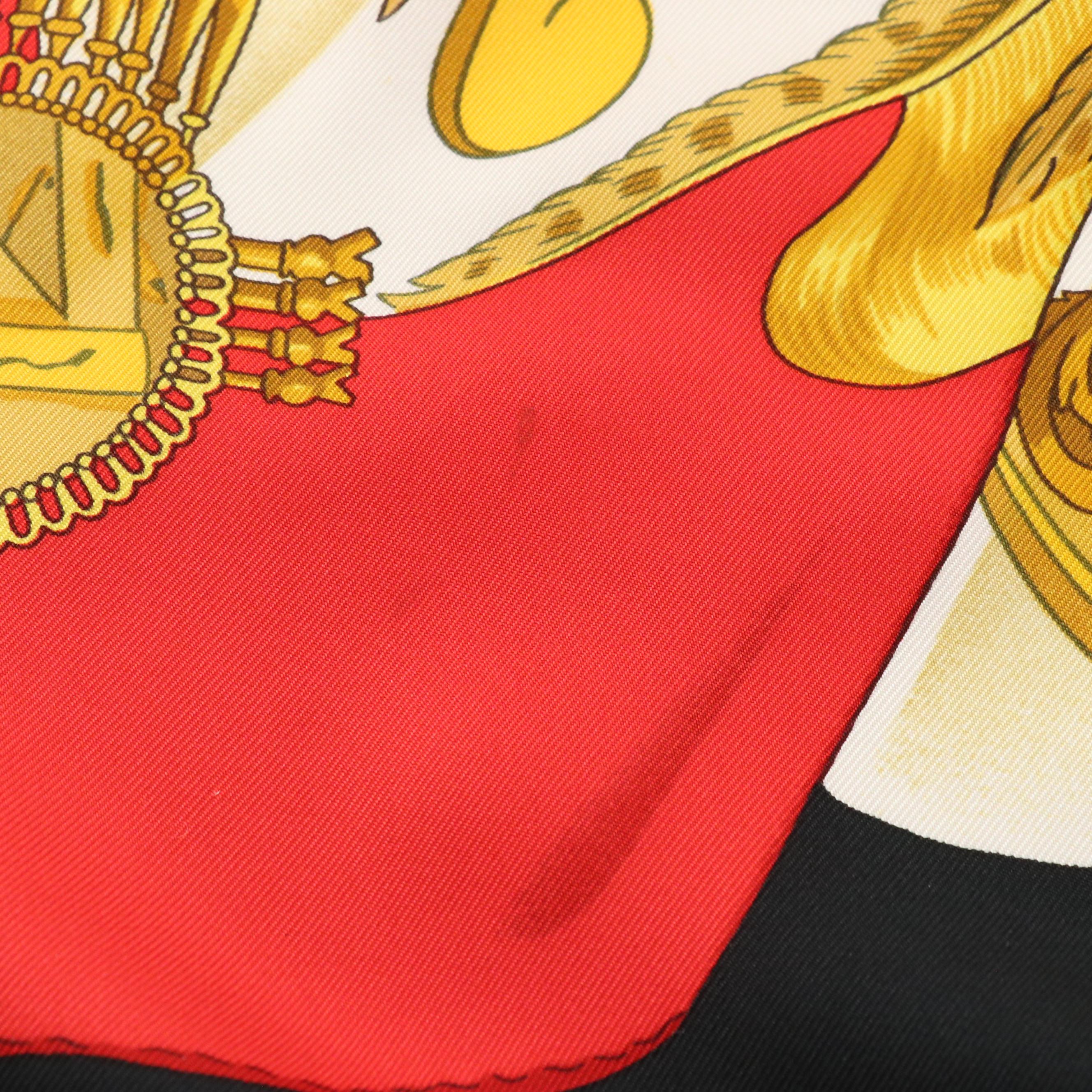 Hermès "Soleil de Soie" Scarf 90 in Silk Twill