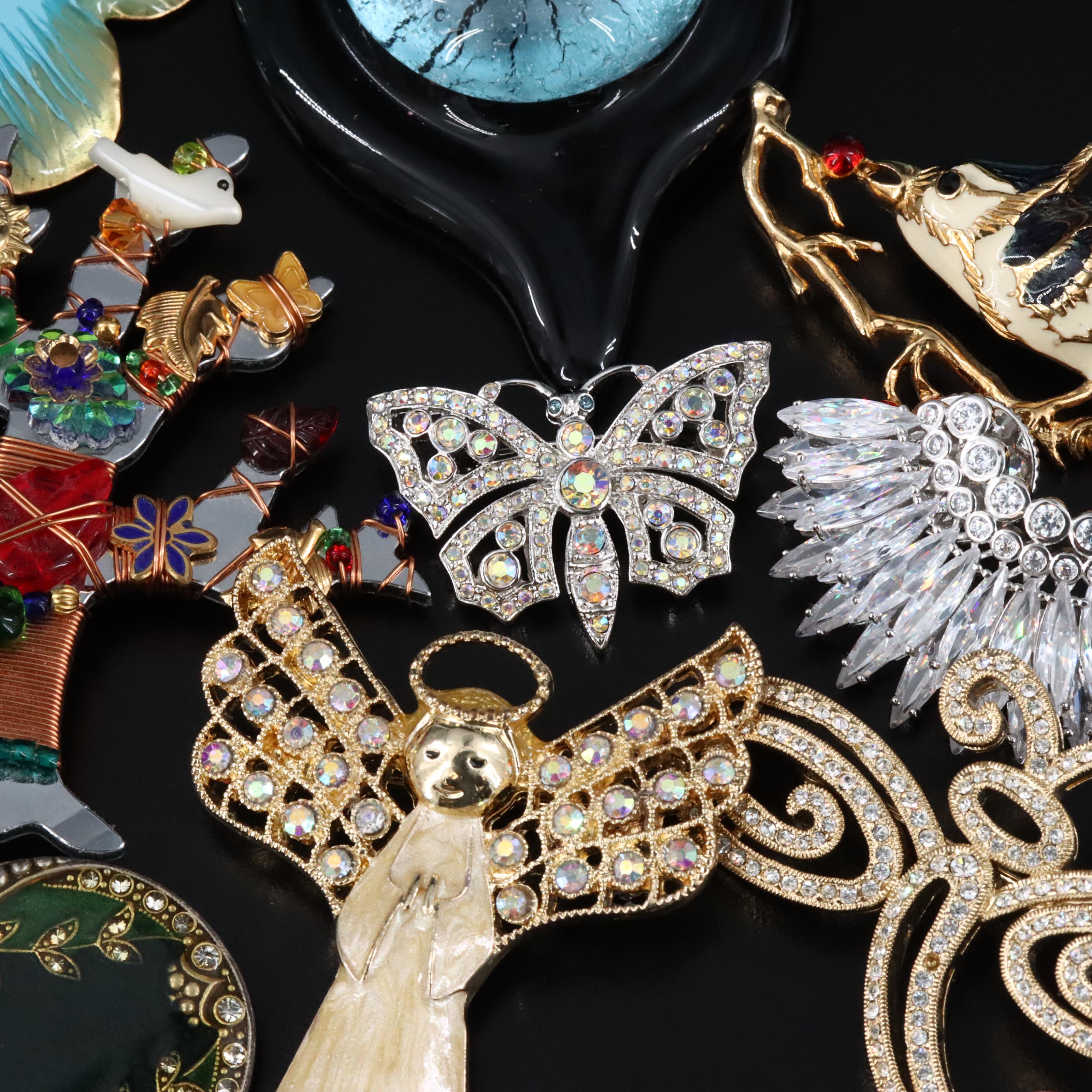 Liztech "Tree of Life" Brooch and Catherine Popesco Featured in Jewelry