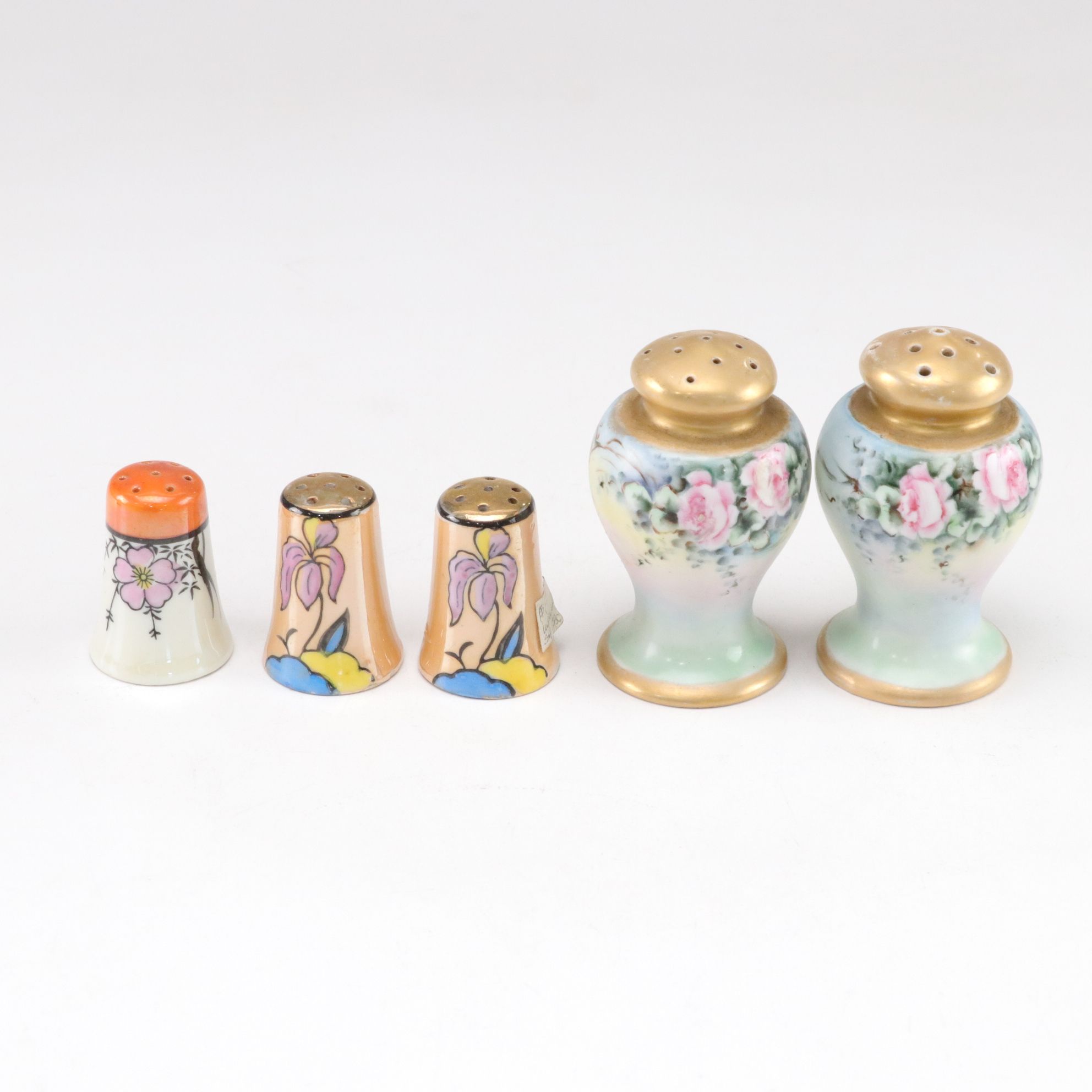 China Salt and Pepper Shakers and Ornamments