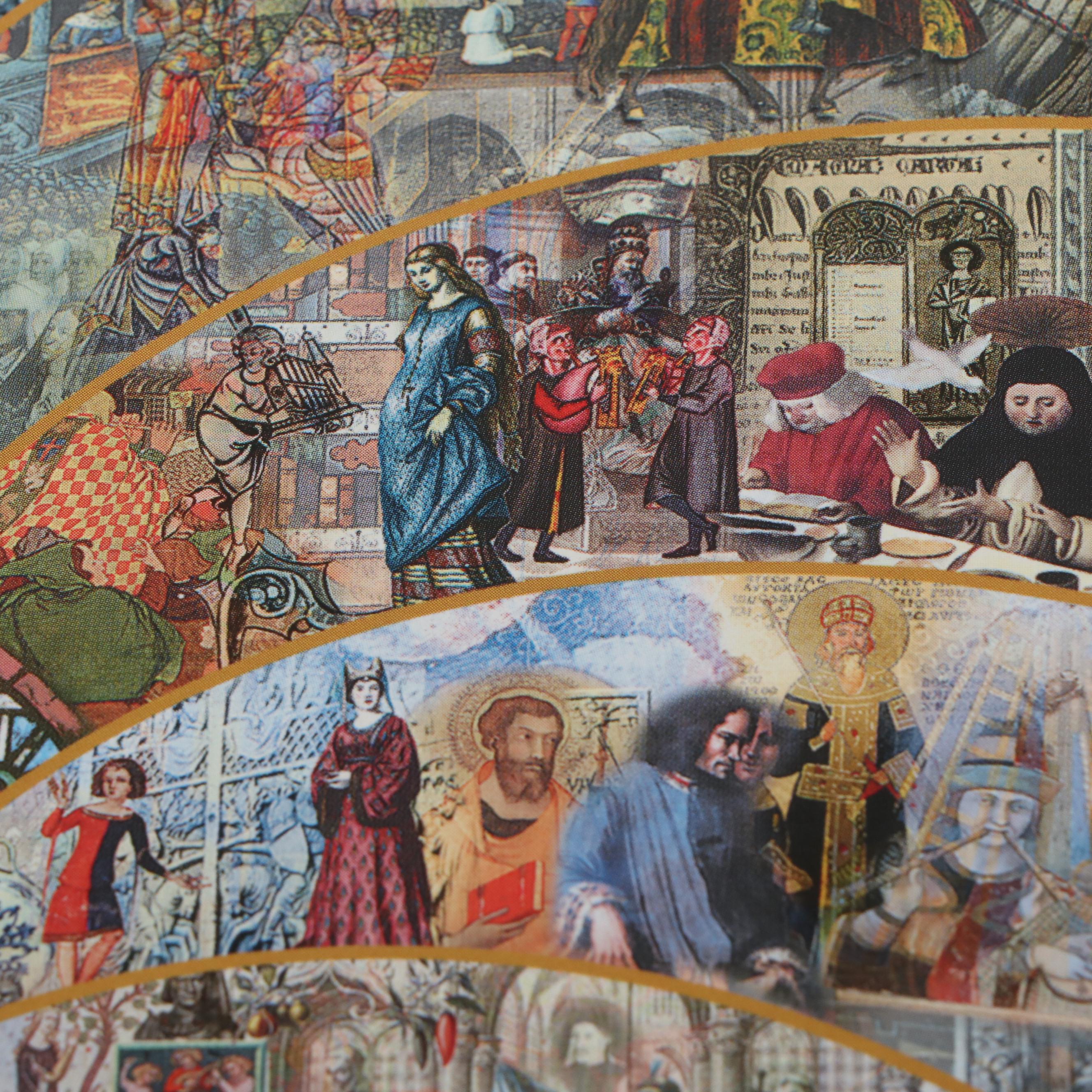 Lady Clare History of the World Hard Placemats