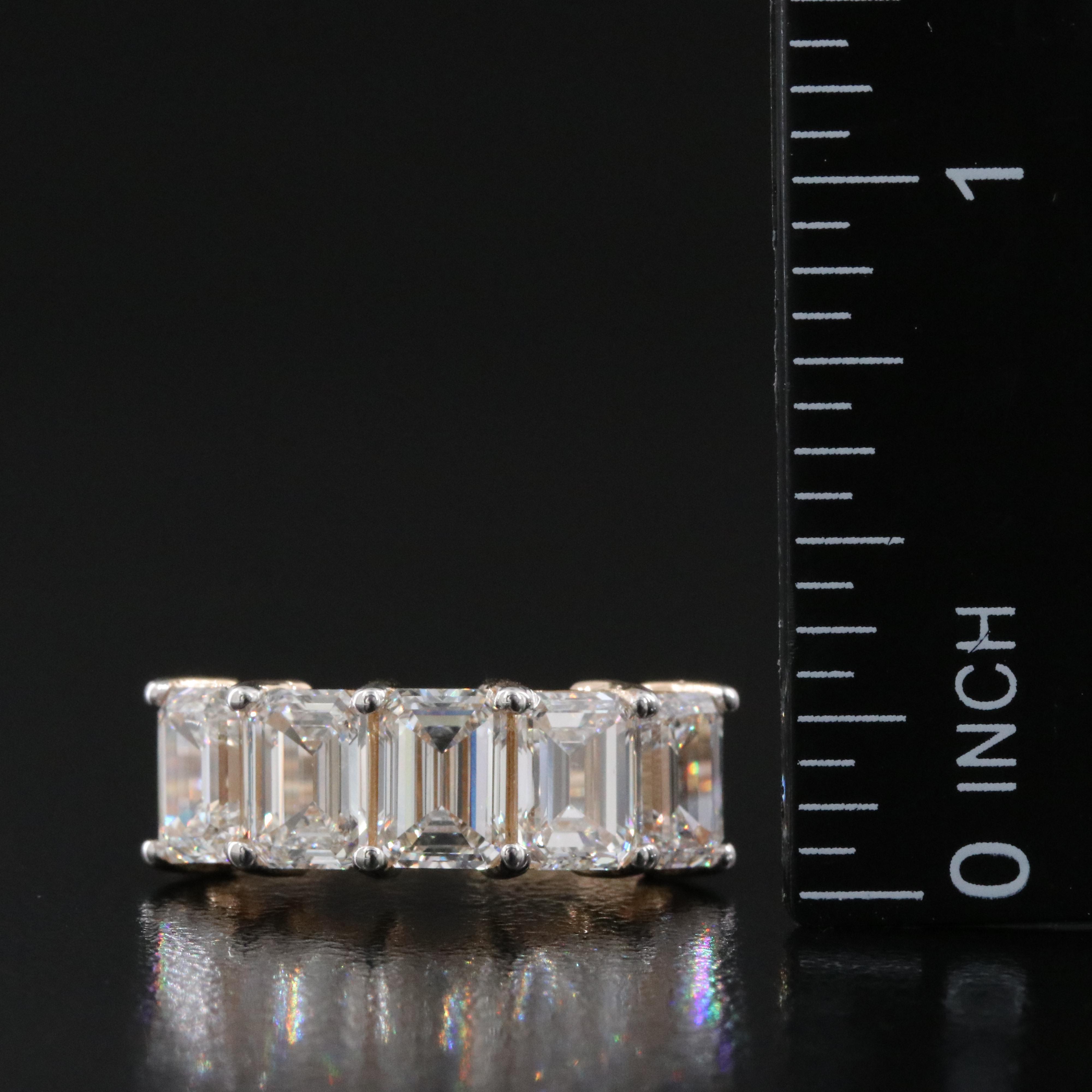 14K 4.20 CTW Lab Grown Diamond Ring