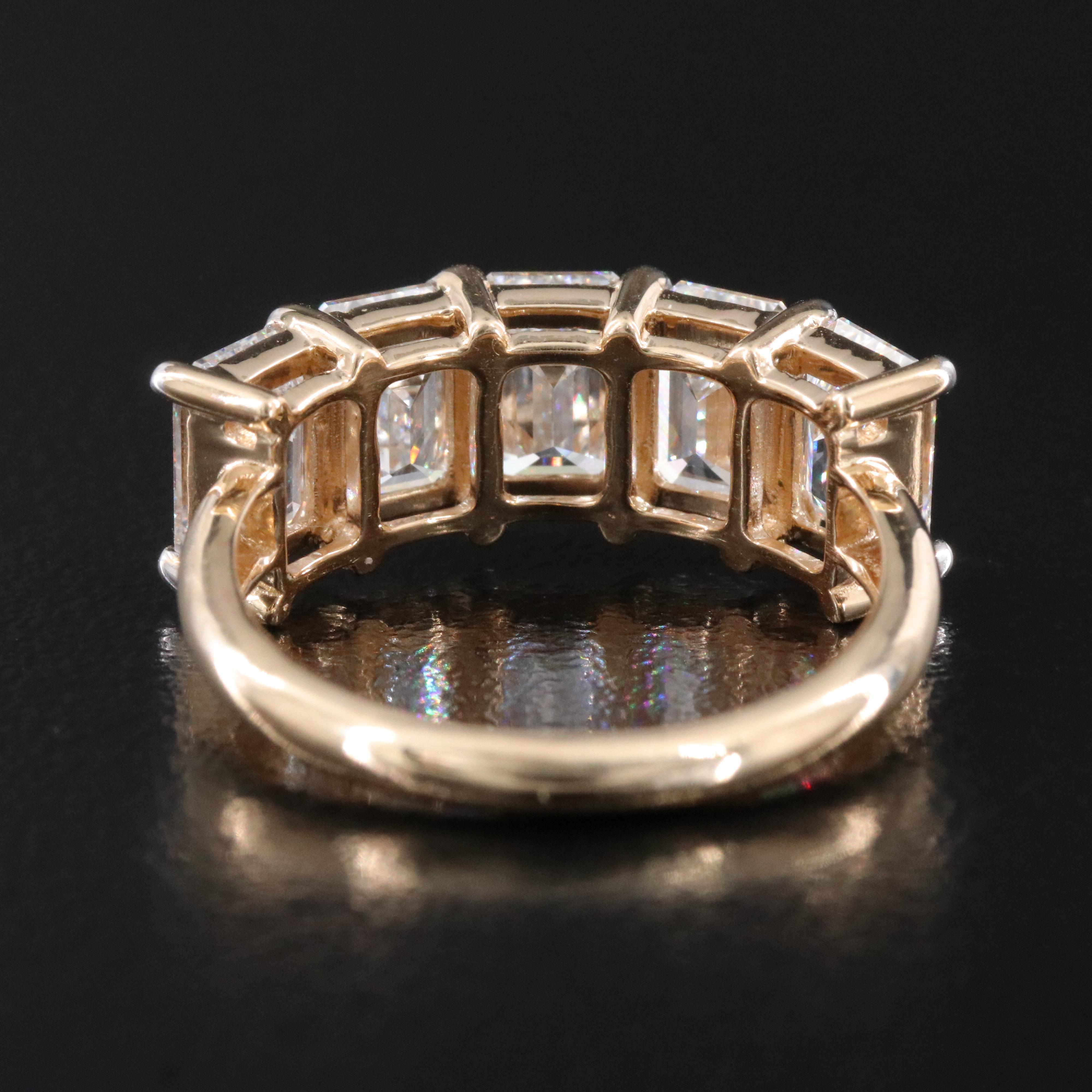 14K 4.20 CTW Lab Grown Diamond Ring