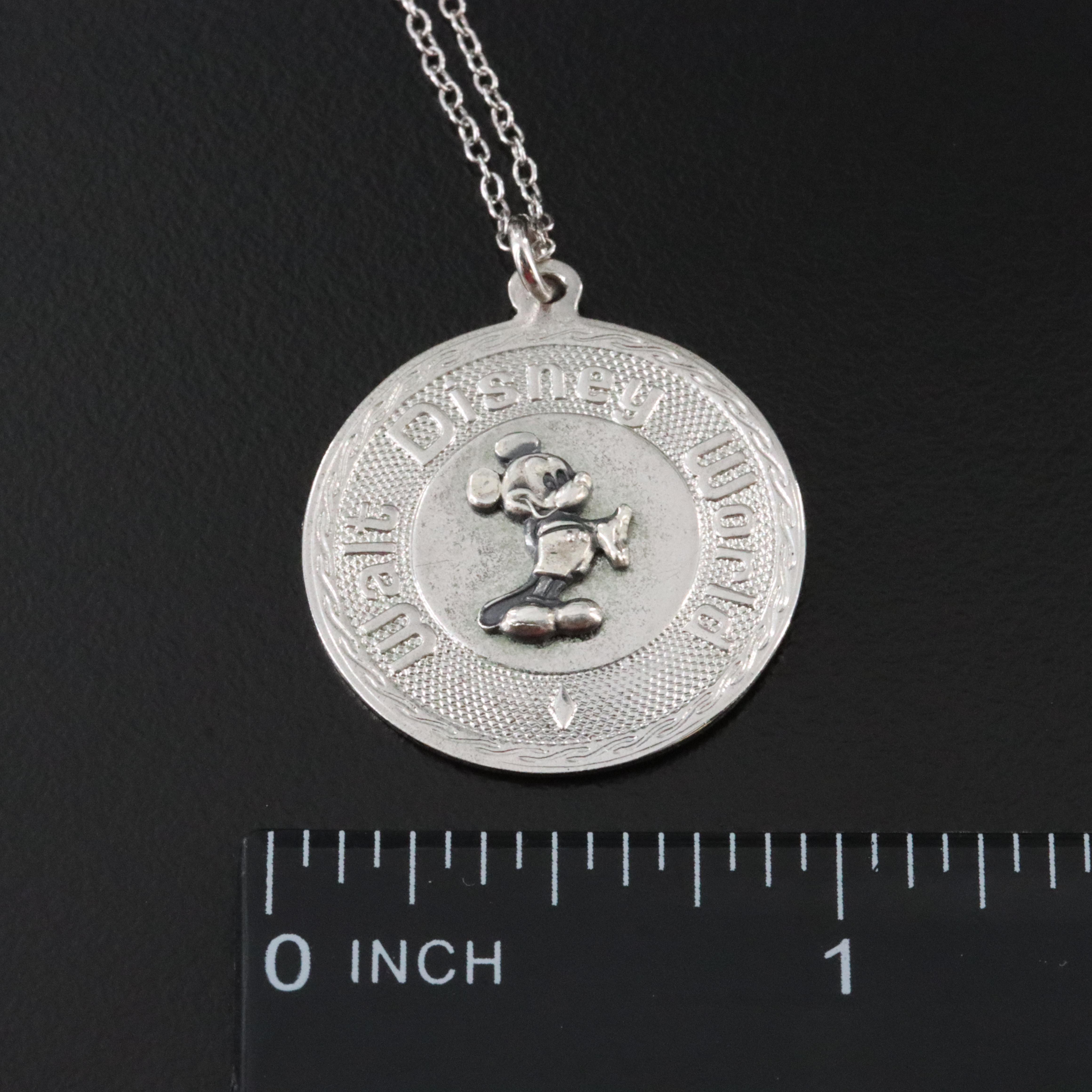 Disney Sterling Pendant Necklace